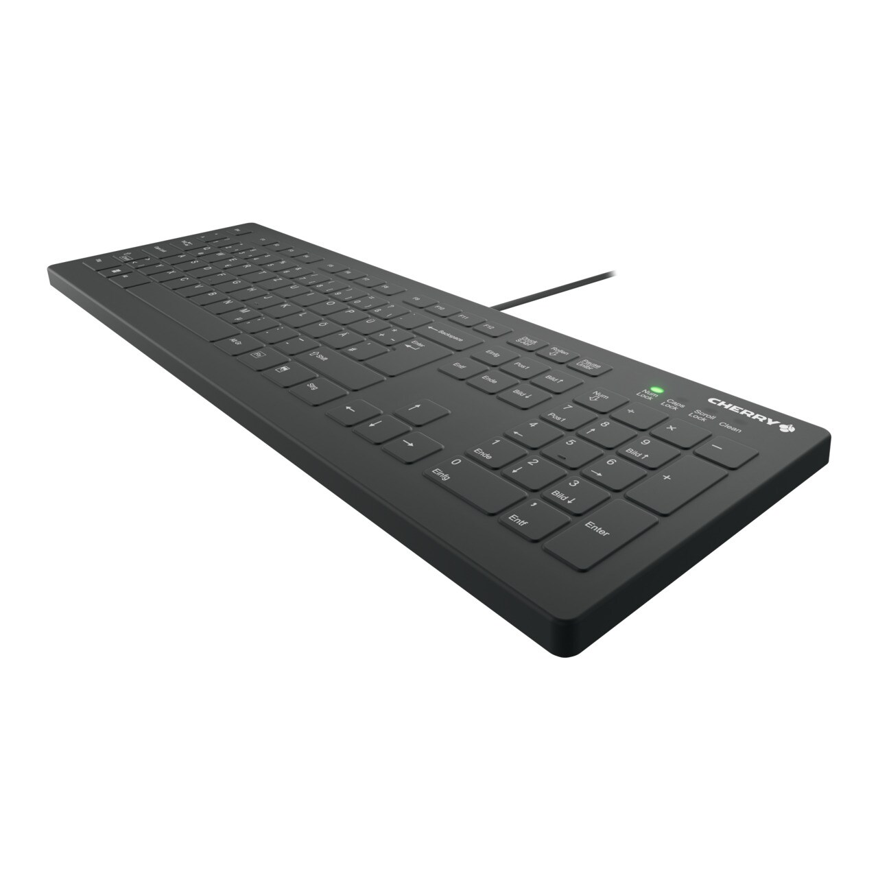 Cherry AK-C8112 Medical Kabelgebundene Tastatur USB Schwarz (Versiegelt IP68)