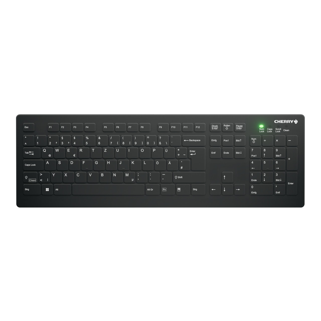 Cherry AK-C8112 Medical Kabellose Tastatur USB Schwarz (Versiegelt IP68)