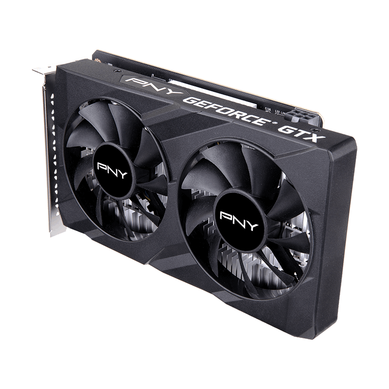 PNY GeForce GTX 1650 DUAL 4GB GDDR6 VERTO Dual Fan Grafikkarte HDMI/DP