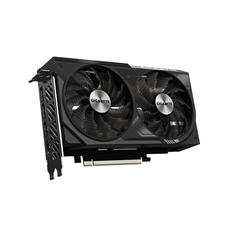 GIGABYTE GeForce RTX 4070 WINDFORCE 2X OC 12GB GDDR6X Grafikkarte 1xHDMI 3xDP