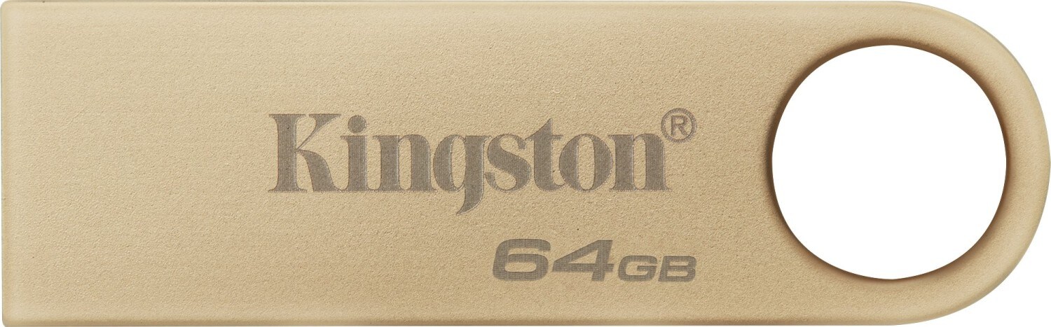 Kingston 64 GB DataTraveler SE9 G3 3.2 Gen1 USB-Stick Metal Gold