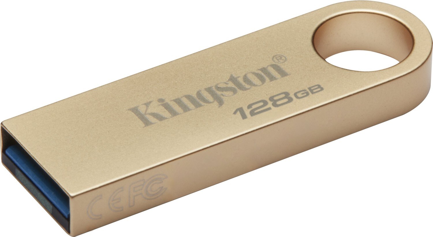 Kingston 128 GB DataTraveler SE9 G3 3.2 Gen1 USB-Stick Metal Gold