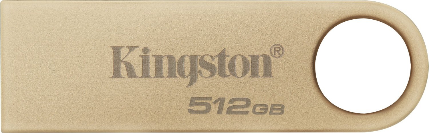 Kingston 512 GB DataTraveler SE9 G3 3.2 Gen1 USB-Stick Metal Gold