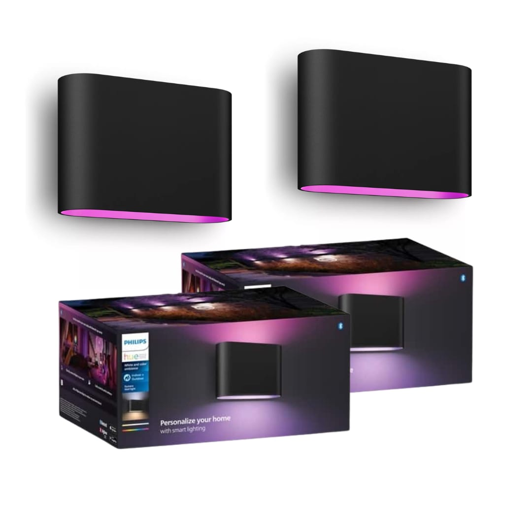 Philips Hue White & Color Ambiance Dymera smarte Wandleuchte • 2er Pack ++  Cyberport