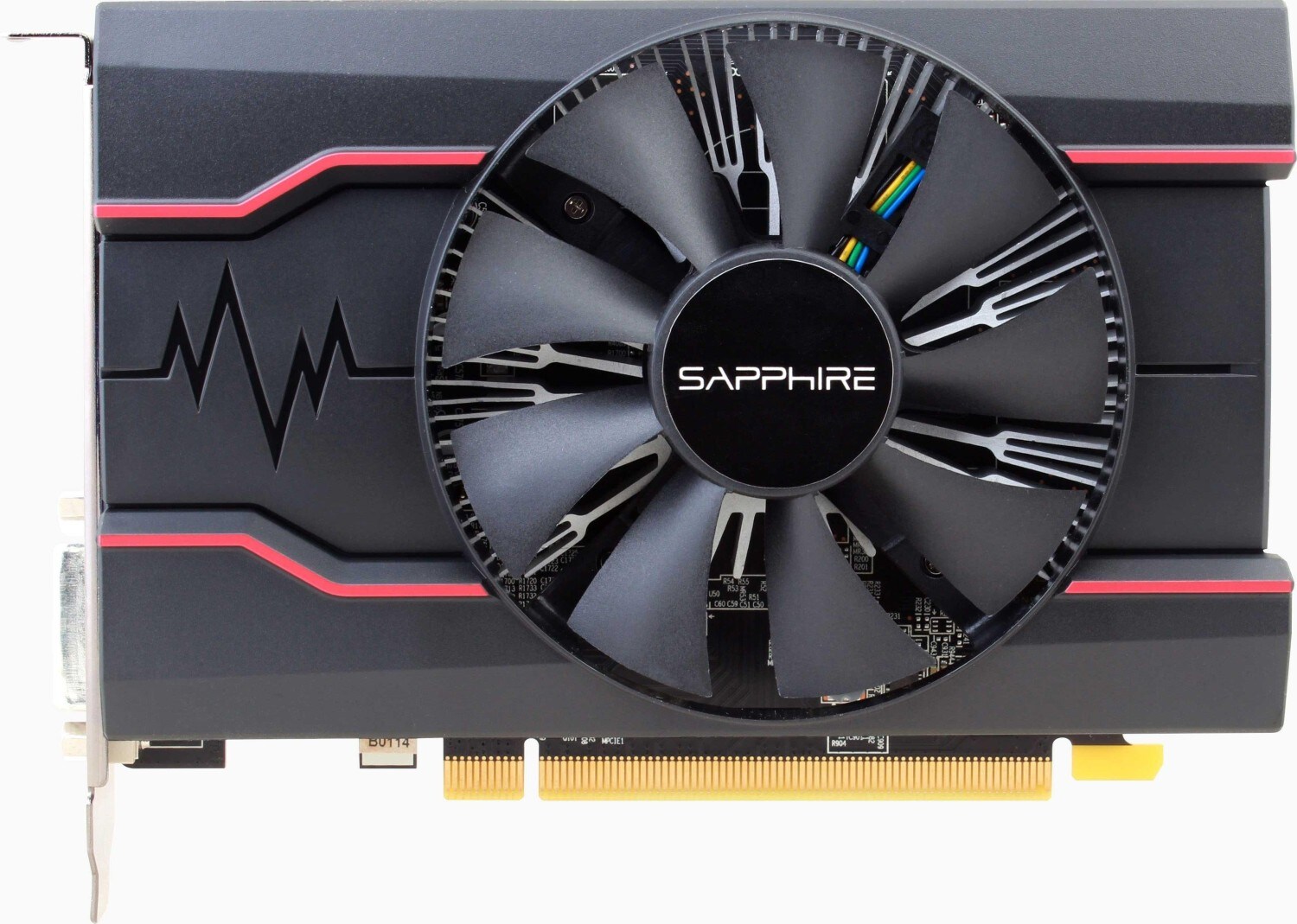 Sapphire AMD Radeon RX 550 Pulse OC 4GB Grafikkarte HDMI/DP/DVI-D