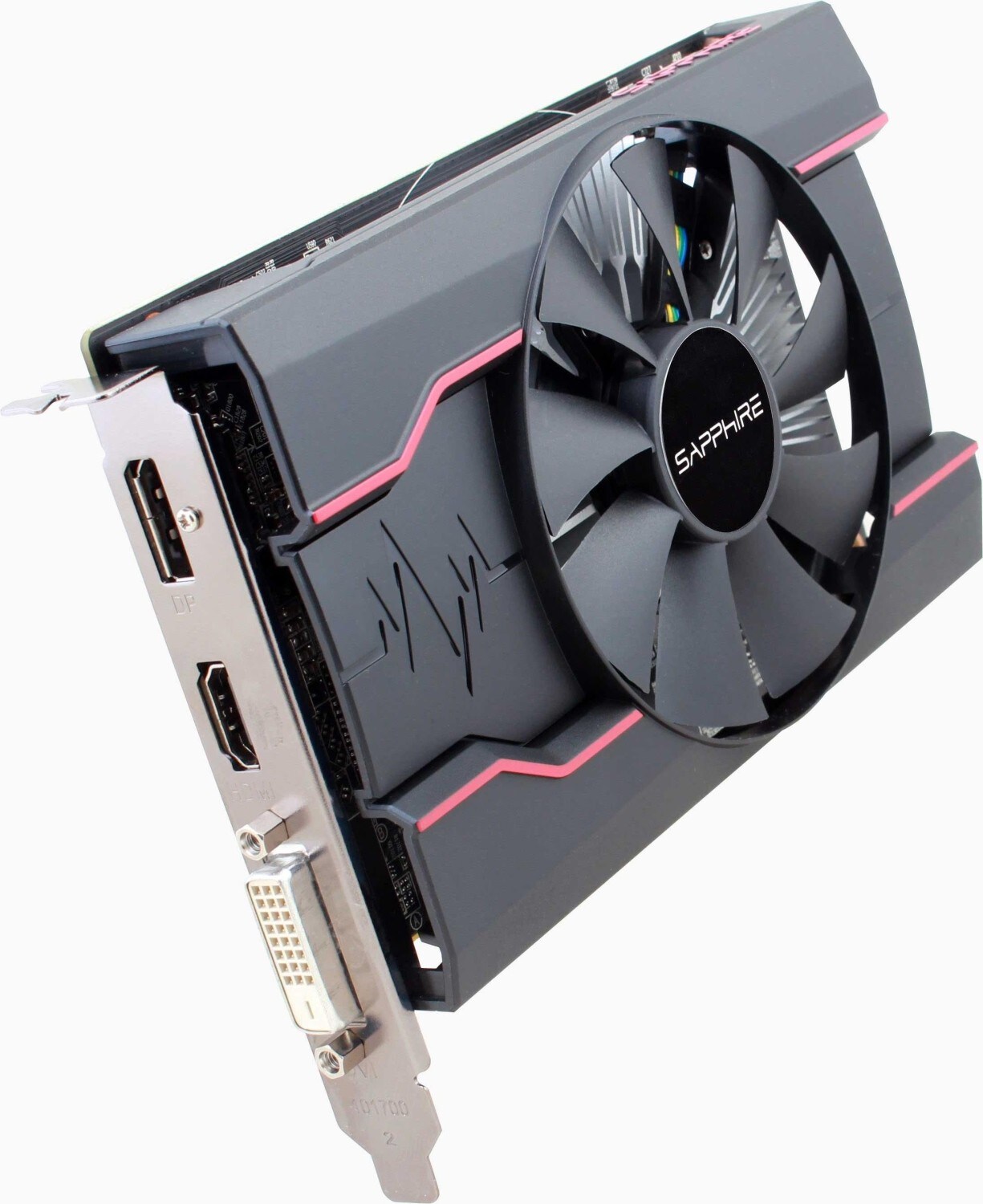 Sapphire AMD Radeon RX 550 Pulse OC 4GB Grafikkarte HDMI/DP/DVI-D