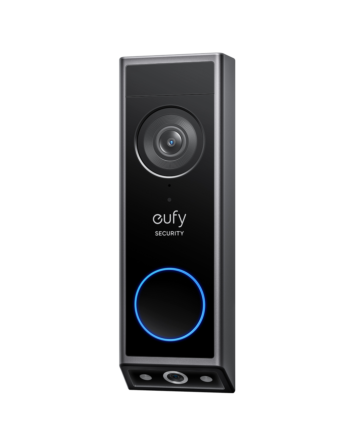 eufy Security Video Doorbell E340, Dual-Kamera mit Paketerkennung, weiß