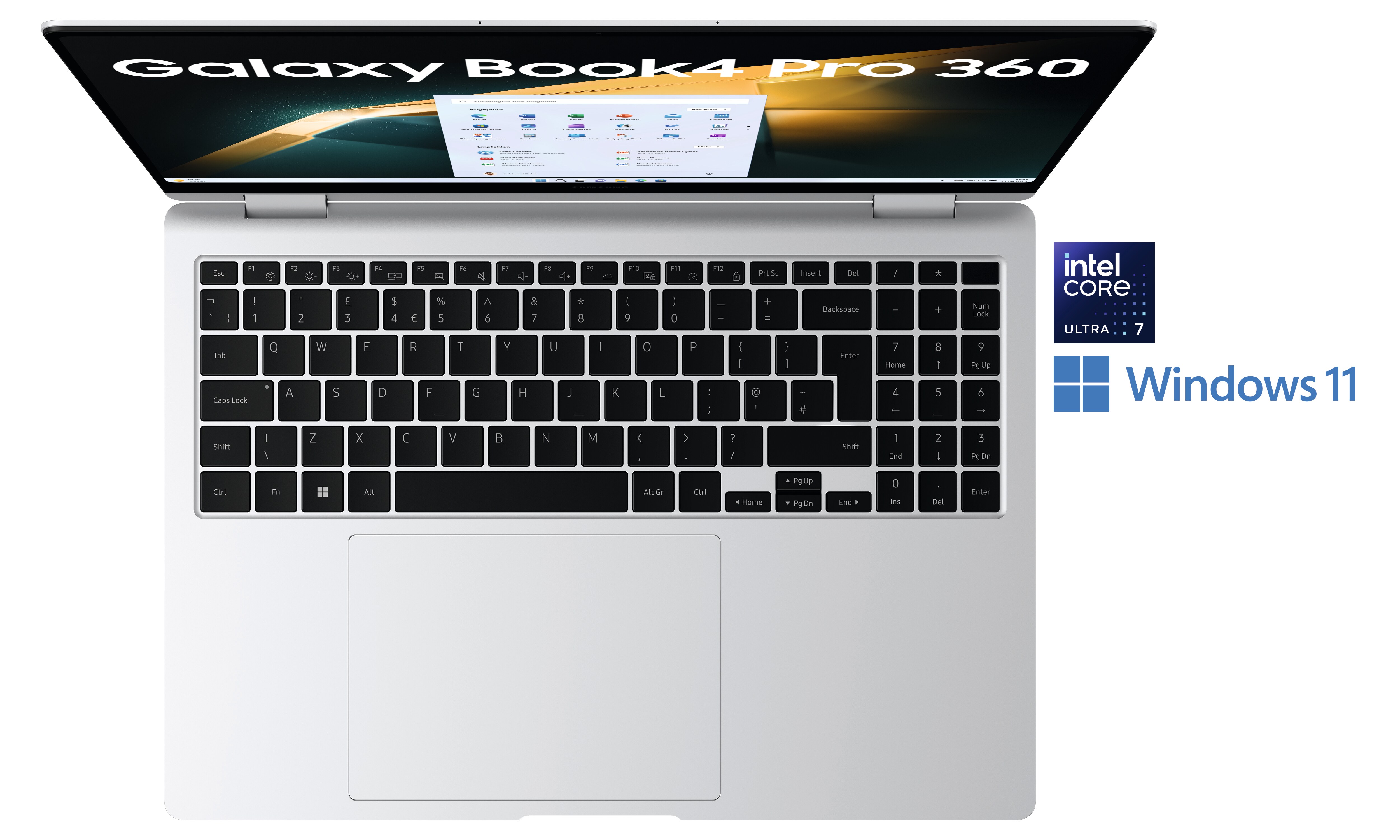 SAMSUNG Galaxy Book4 Pro360 NP960QGK-KS1DE Ultra 7 155H 32GB/1TB SSD 16"WQXGA+