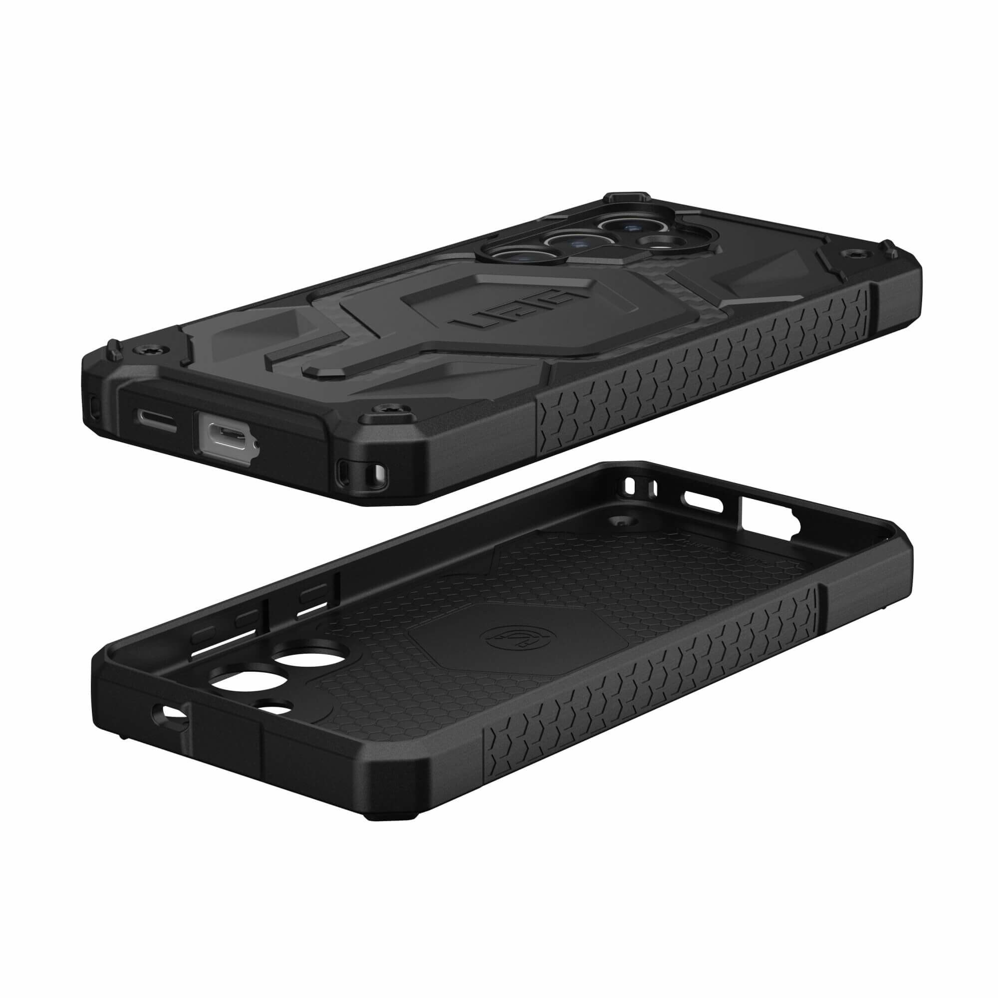 UAG Urban Armor Gear Monarch Case Samsung Galaxy S24+ carbon fiber