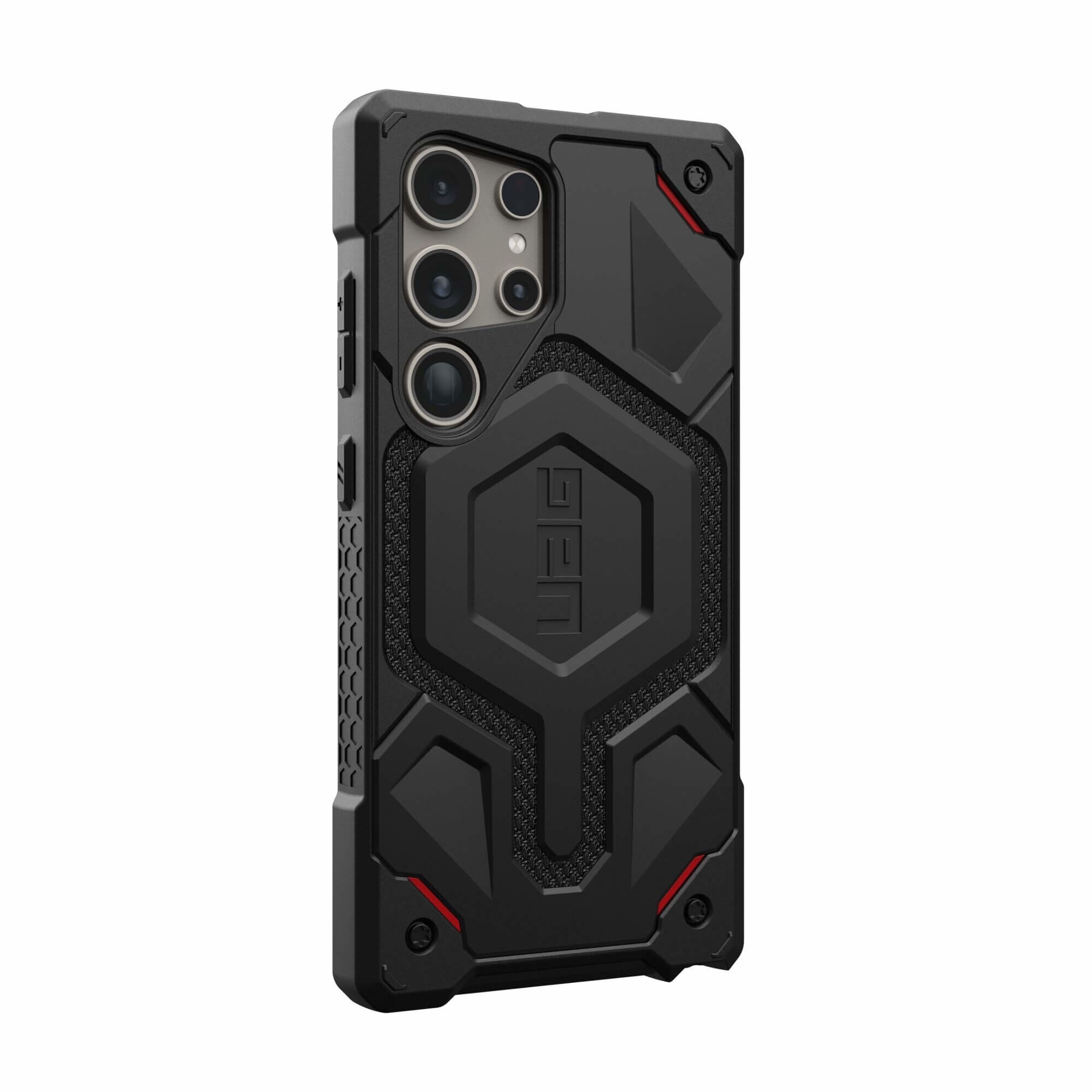 UAG Urban Armor Gear Monarch Case Samsung Galaxy S24 Ultra kevlar schwarz