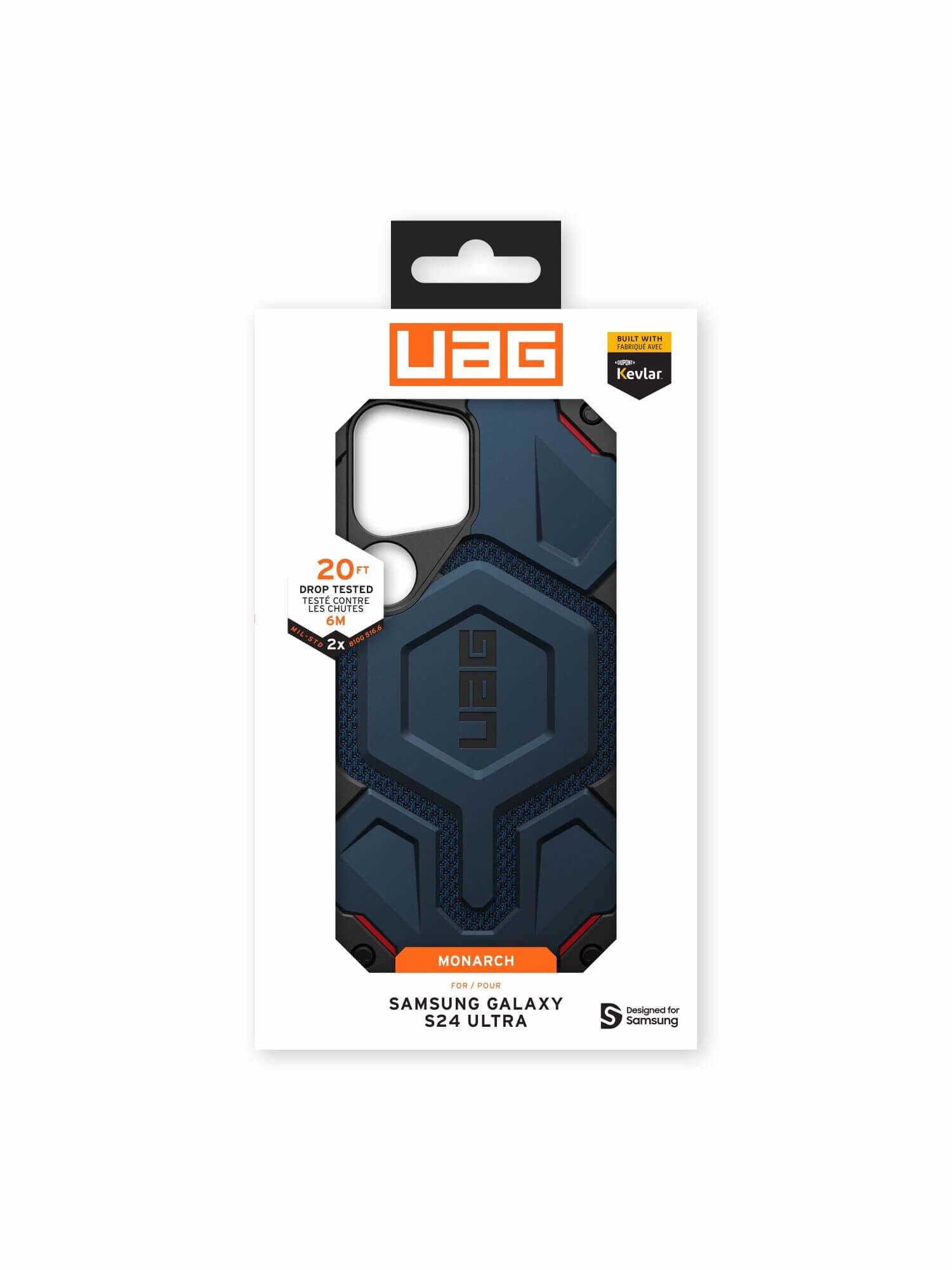 UAG Urban Armor Gear Monarch Case Samsung Galaxy S24 Ultra kevlar mallard