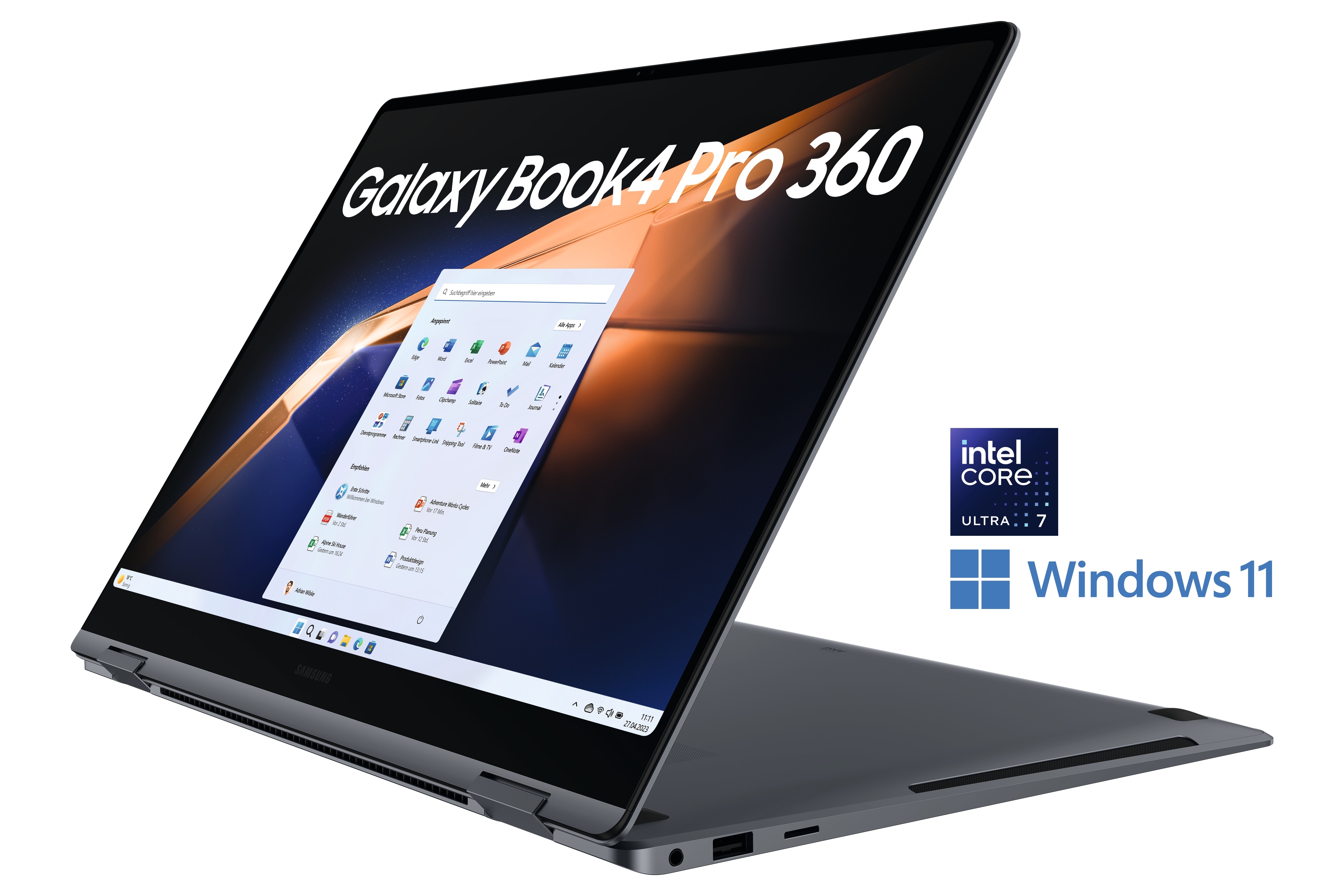 SAMSUNG Galaxy Book4 Pro360 NP960QGK-KG1DE Ultra 7 155H 32GB/1TB SSD 16"WQXGA+