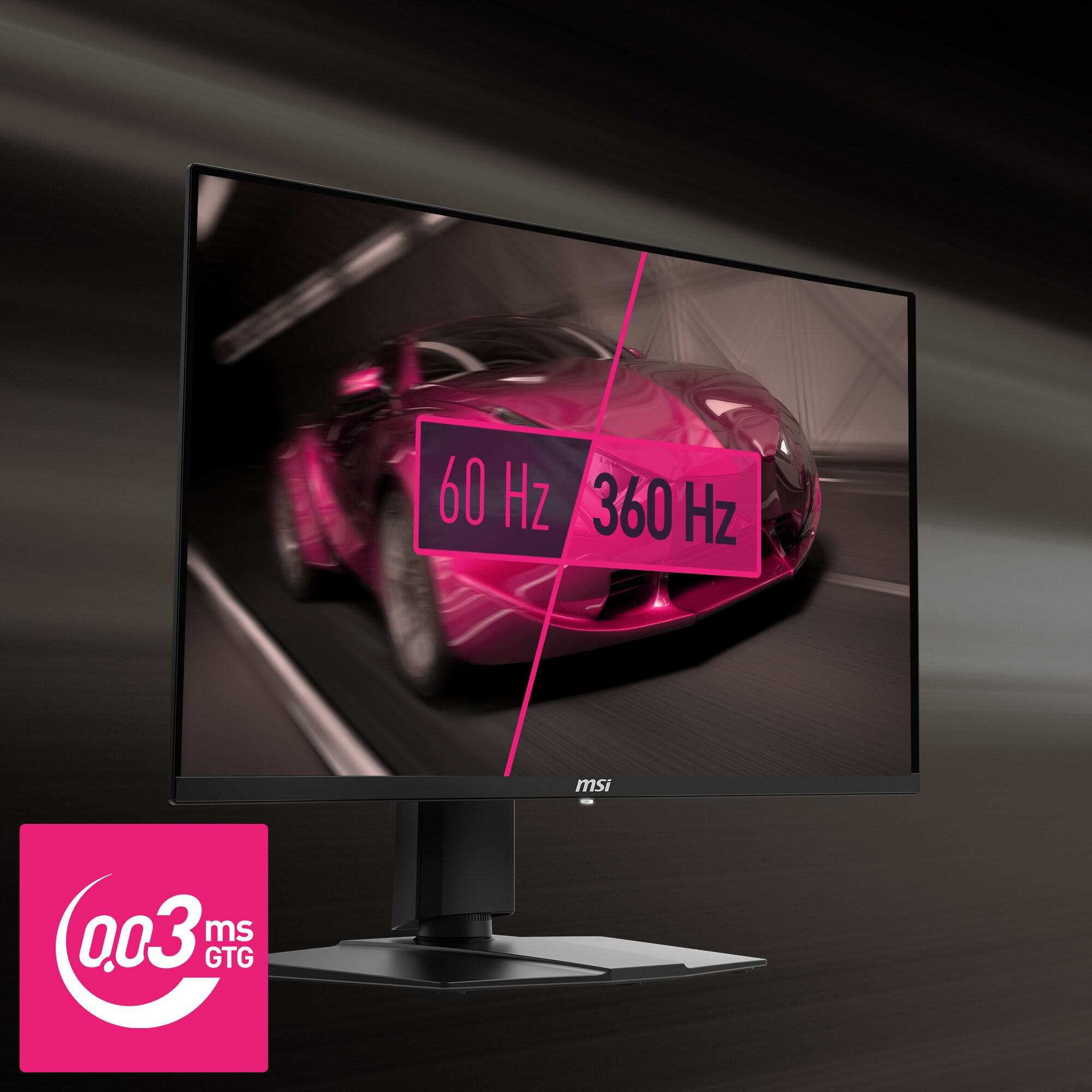 MSI Optix 271QRXDE QD-OLED 69cm (27") QHD Monitor 16:9 DP/HDMI/USB-C 65W 360Hz