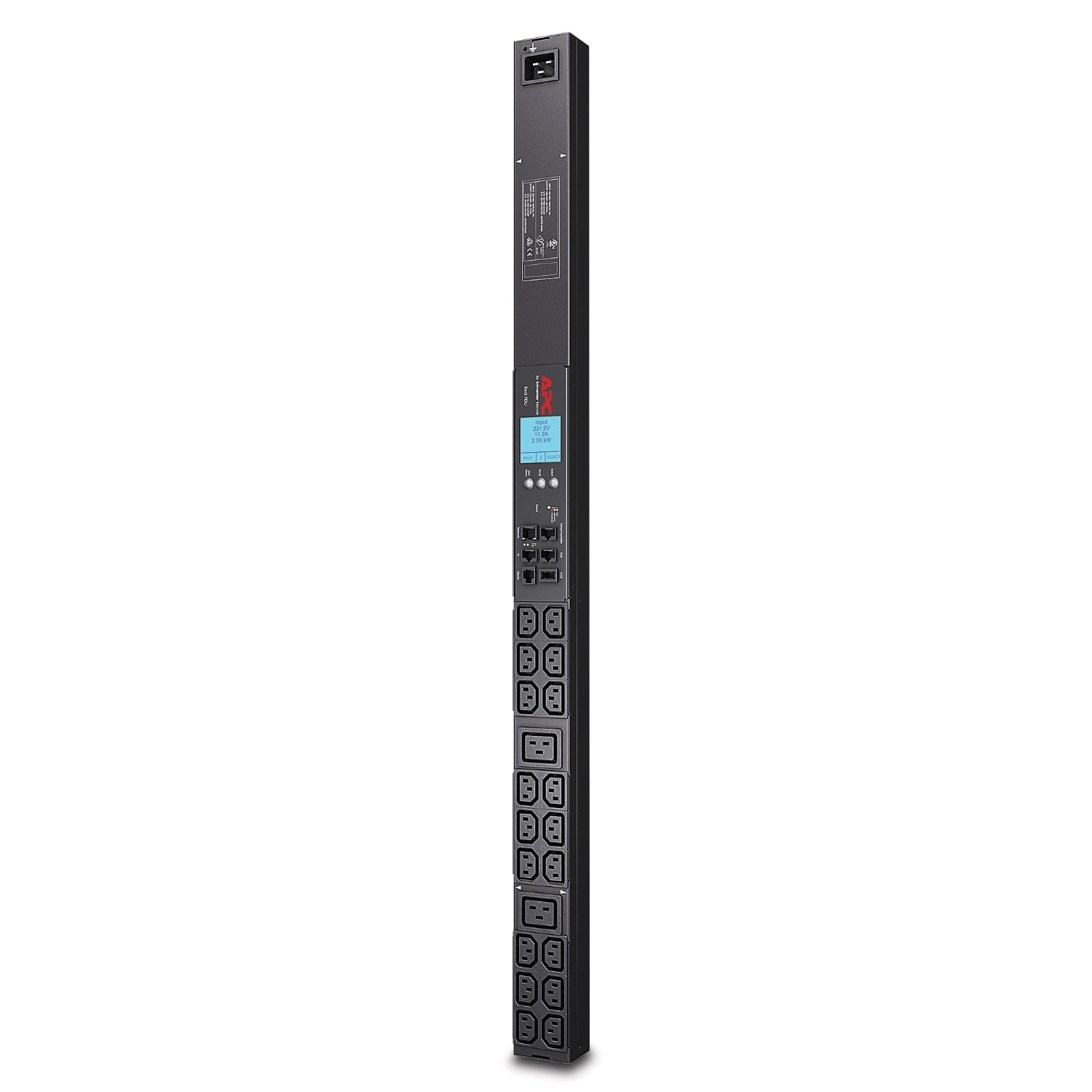 APC Rack PDU 2G P8858 Stromverteilung (16A/230V, 18x C13 &amp; 2x C19)