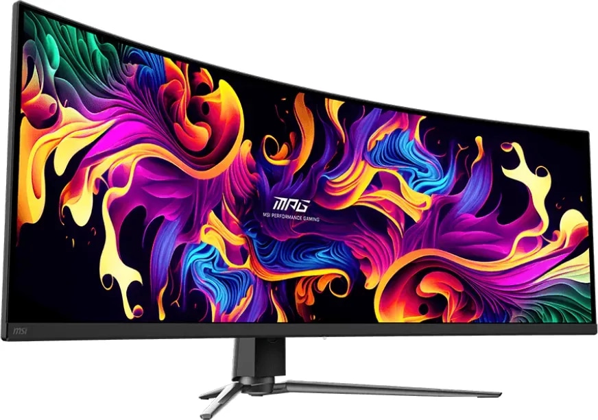 MSI MPG 491CQPDE QD-OLED 124,5cm (49") DQHD Monitor Curved 32:9 HDMI/DPUSB-C 90W