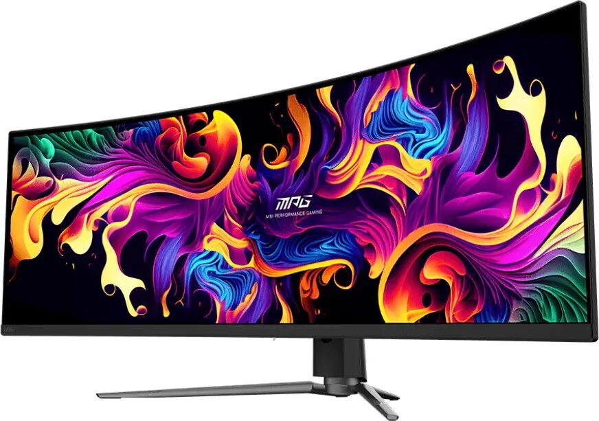 MSI MPG 491CQPDE QD-OLED 124,5cm (49") DQHD Monitor Curved 32:9 HDMI/DPUSB-C 90W