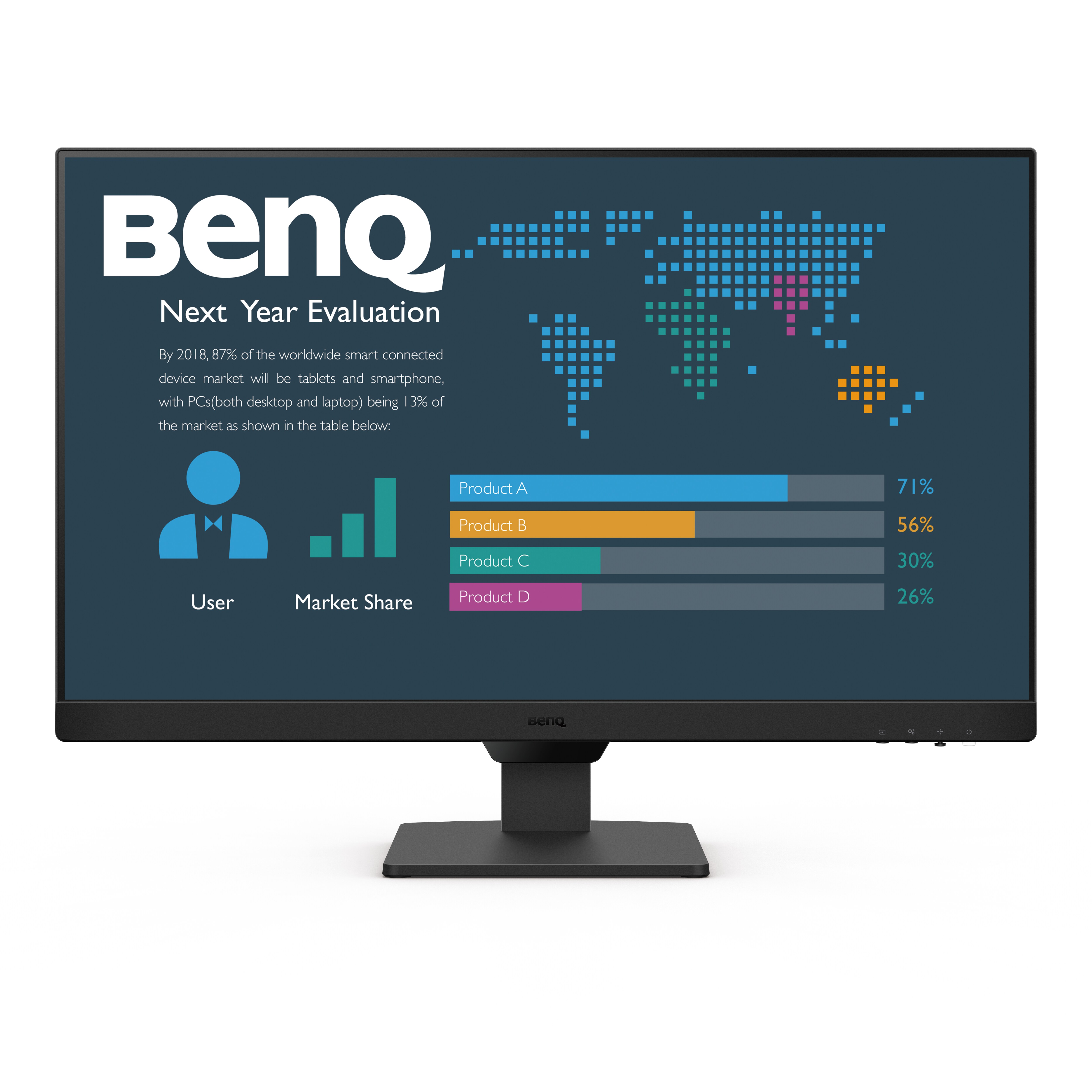 BenQ BL2790 68,5cm (27") Full HD Business-Monitor 16:9 1xDP/2xHDMI 5ms 100Hz