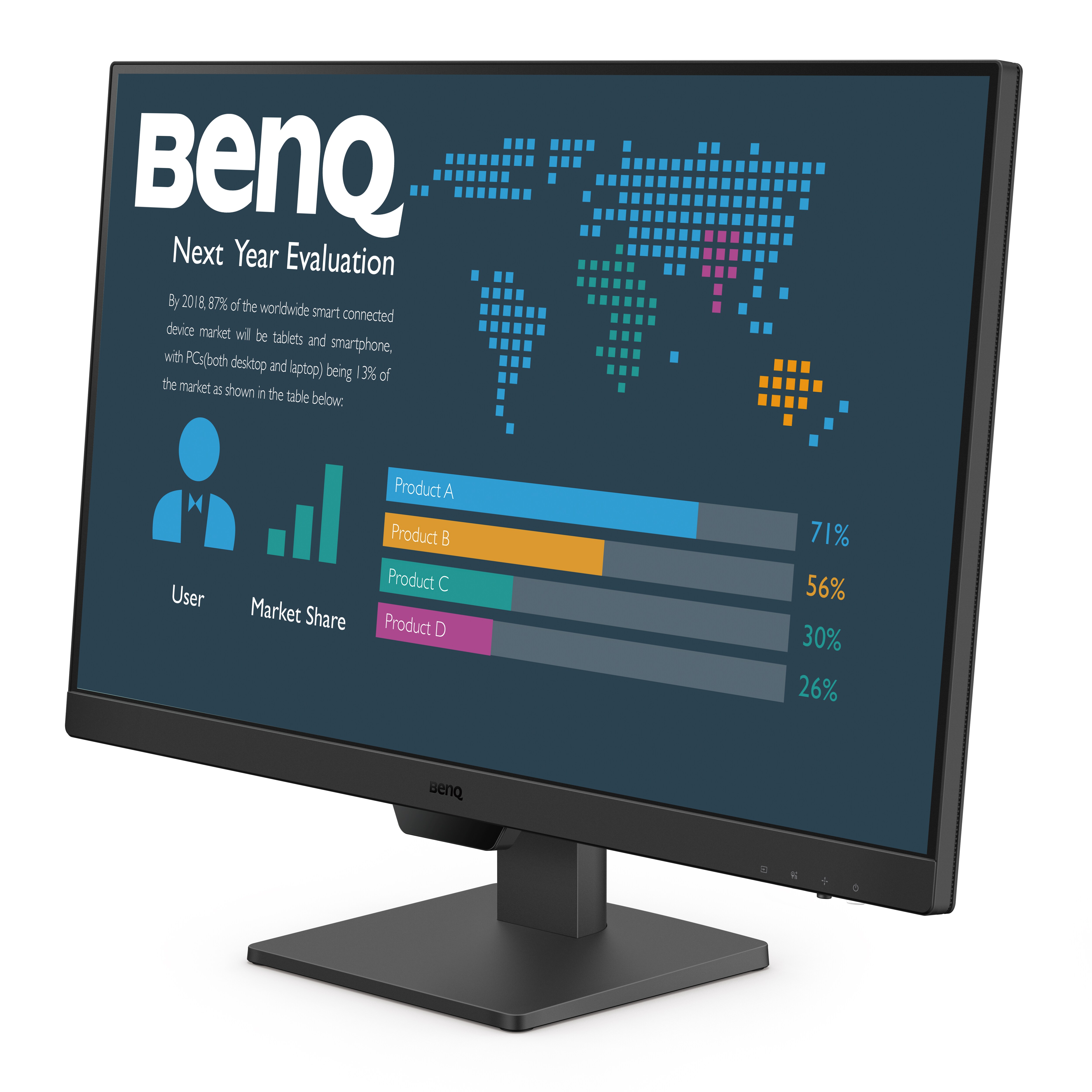 BenQ BL2790 68,5cm (27") Full HD Business-Monitor 16:9 1xDP/2xHDMI 5ms 100Hz