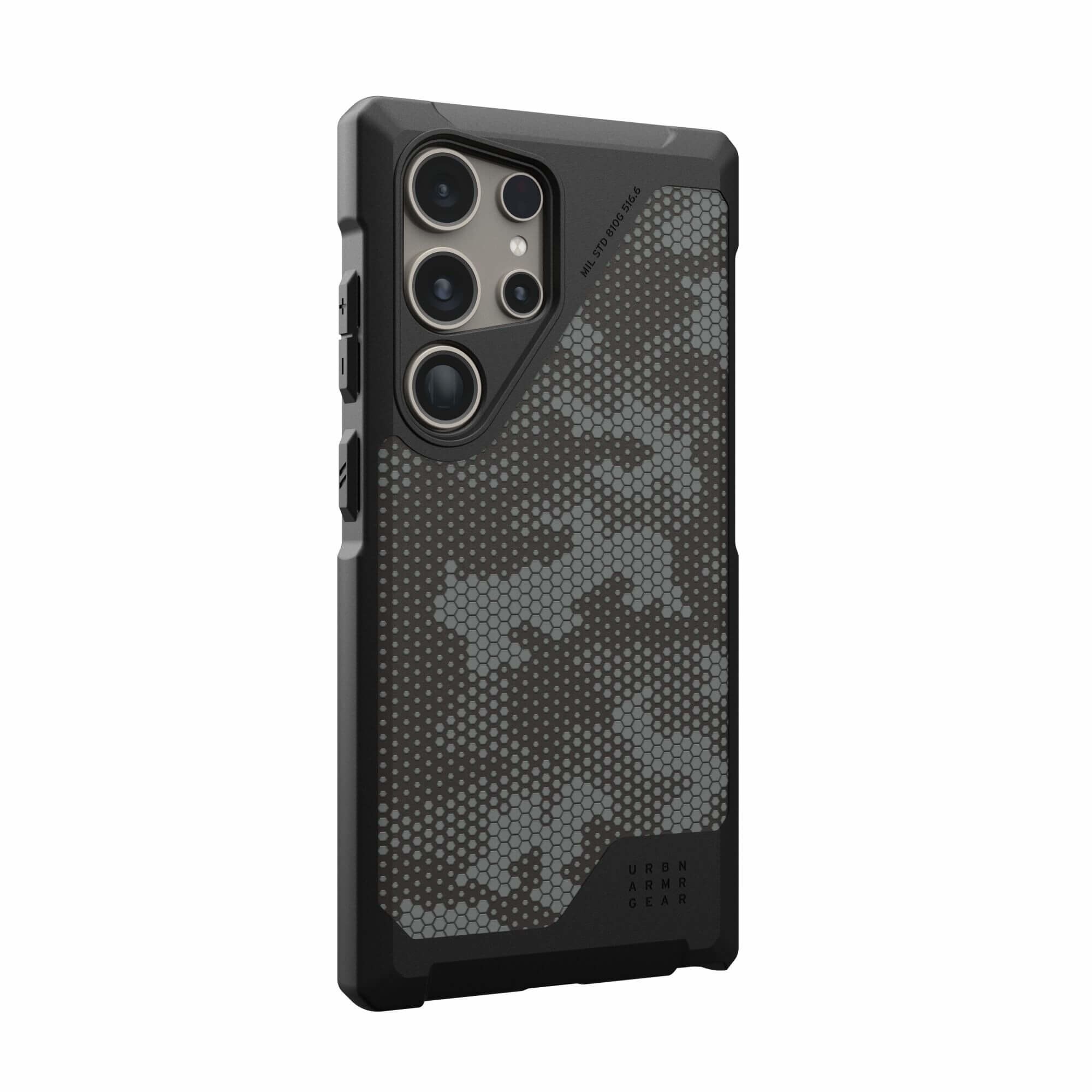 UAG Urban Armor Gear Metropolis LT Case für S24 Ultra micro hex camo graphite