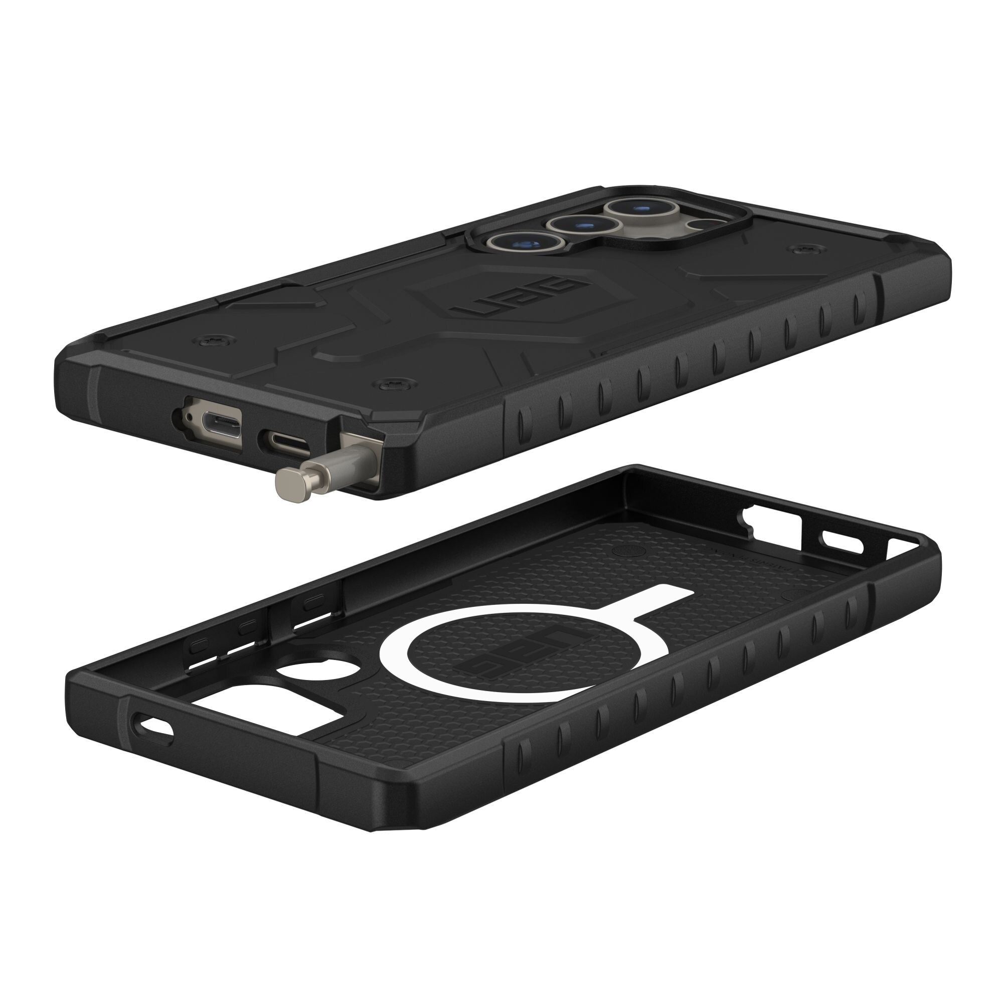 UAG Urban Armor Gear Pathfinder Case Magnet-Modul für Galaxy S24 Ultra schwarz