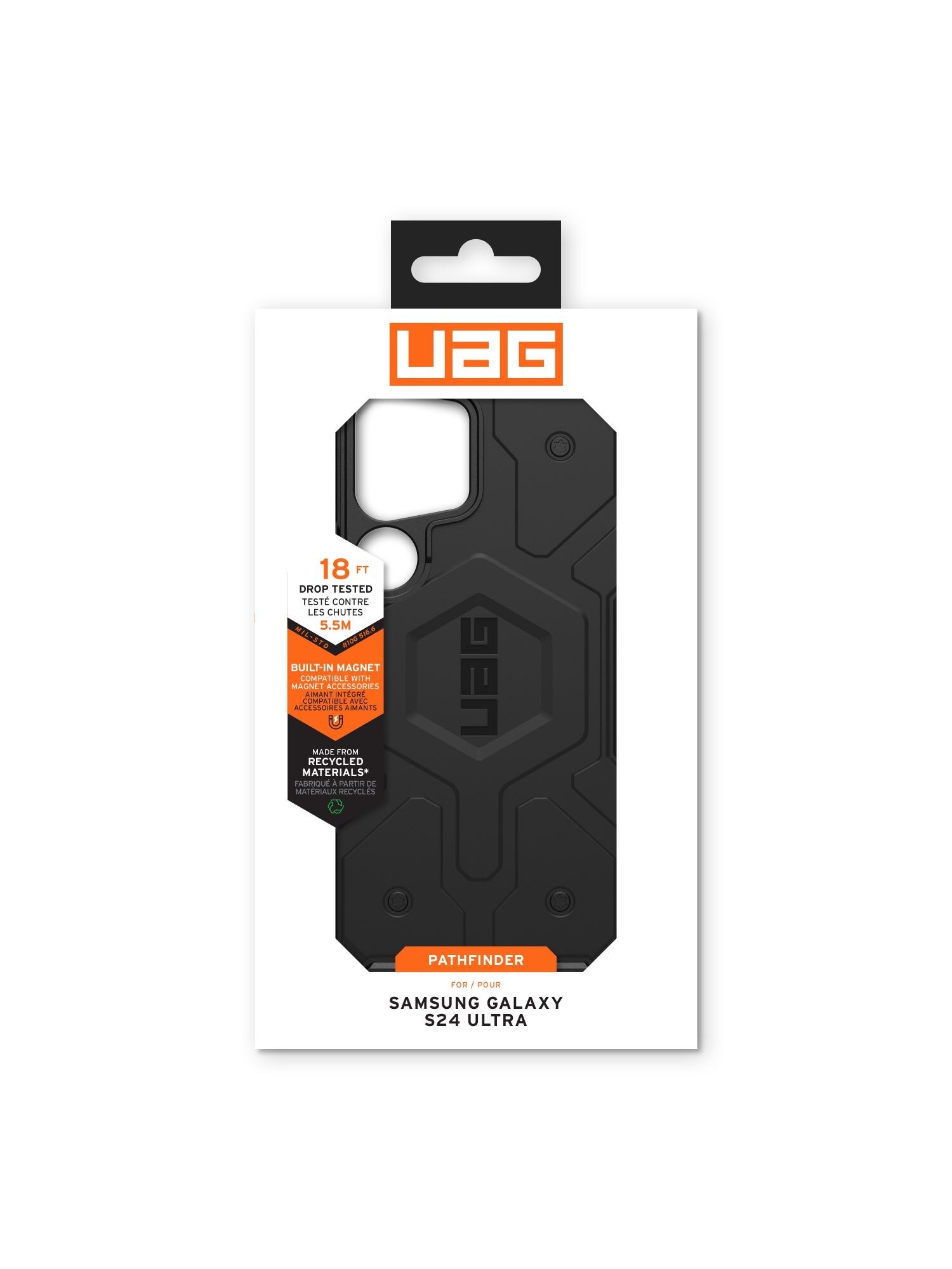 UAG Urban Armor Gear Pathfinder Case Magnet-Modul für Galaxy S24 Ultra schwarz