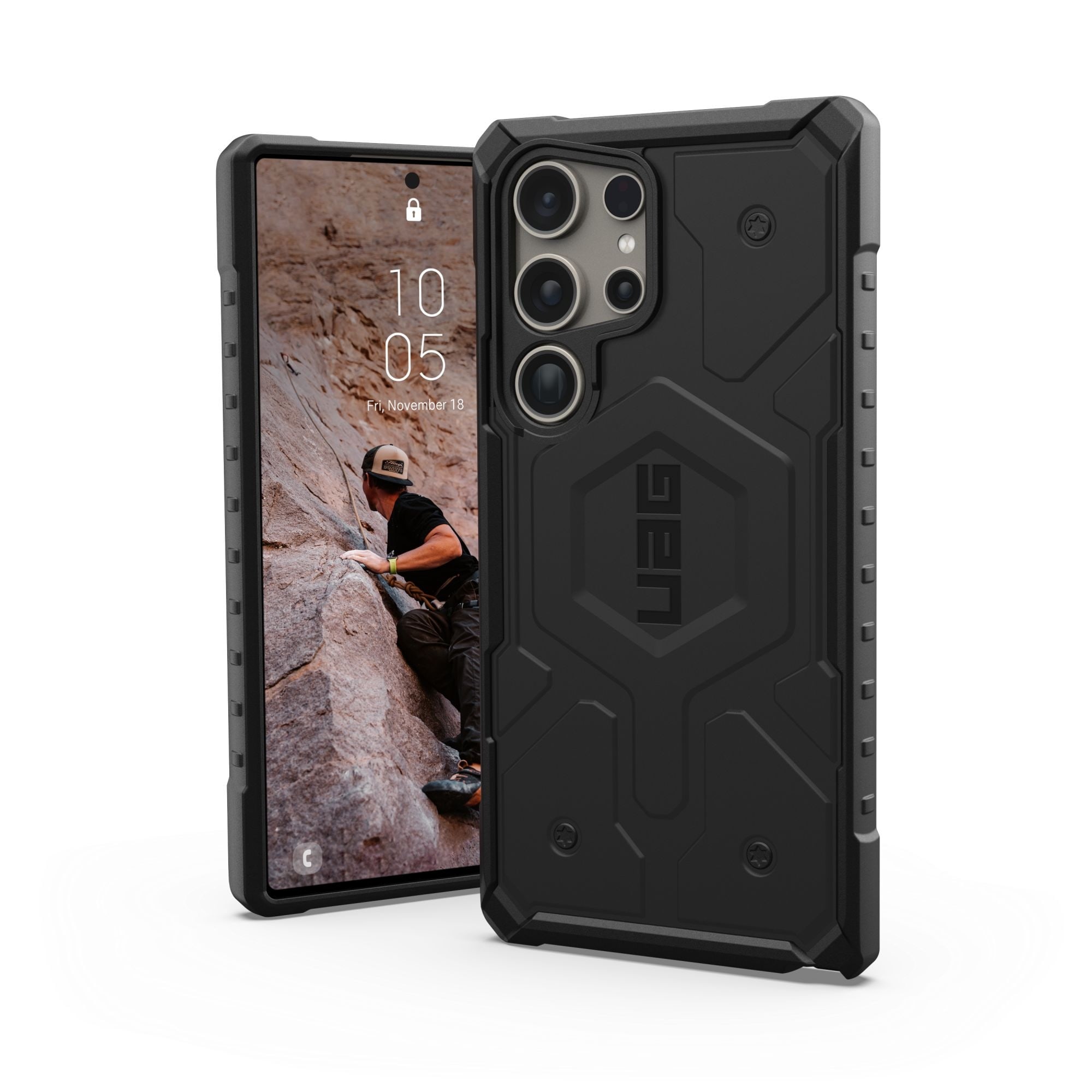 UAG Urban Armor Gear Pathfinder Case für Samsung Galaxy S24 Ultra schwarz