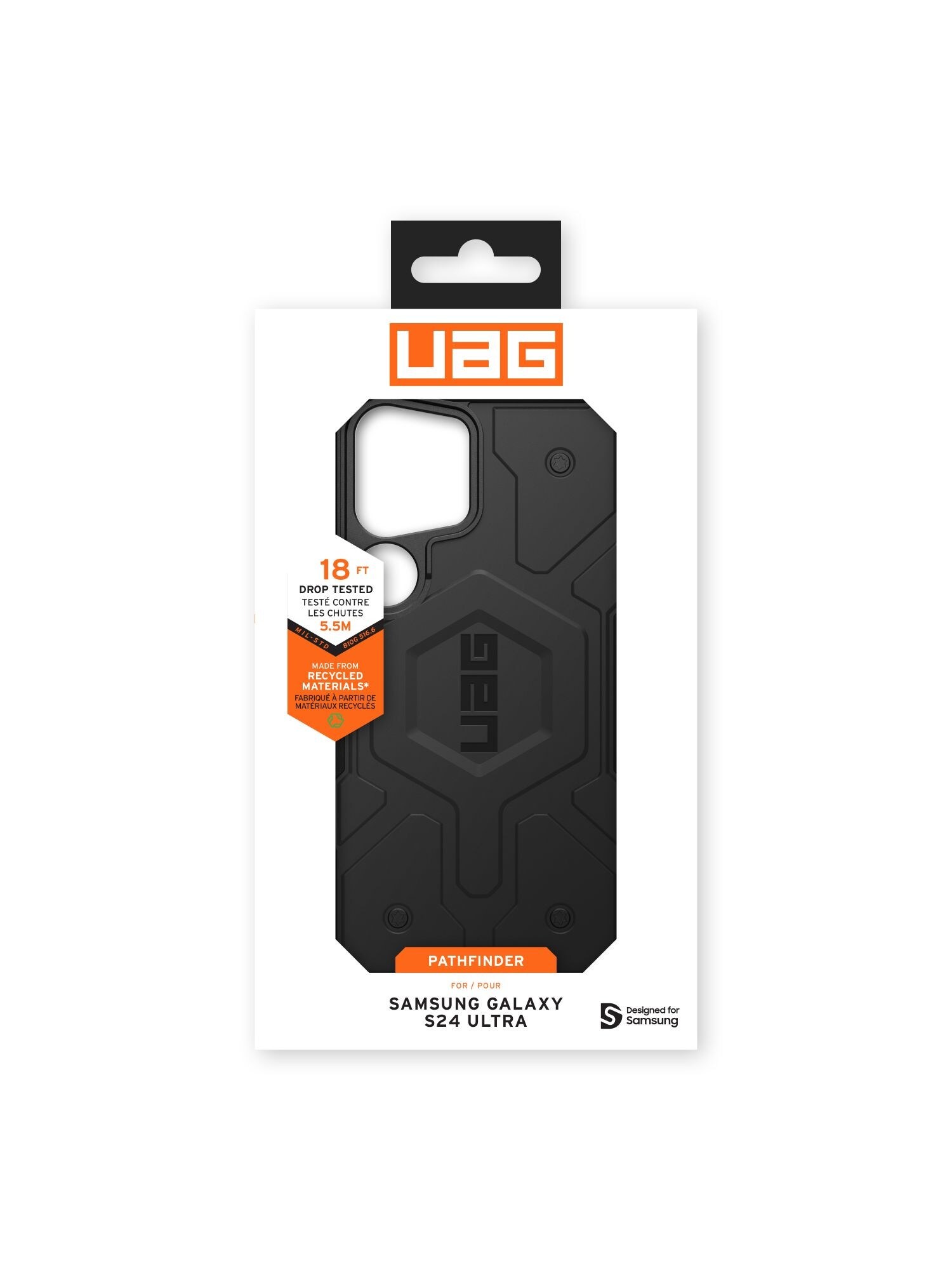 UAG Urban Armor Gear Pathfinder Case für Samsung Galaxy S24 Ultra schwarz