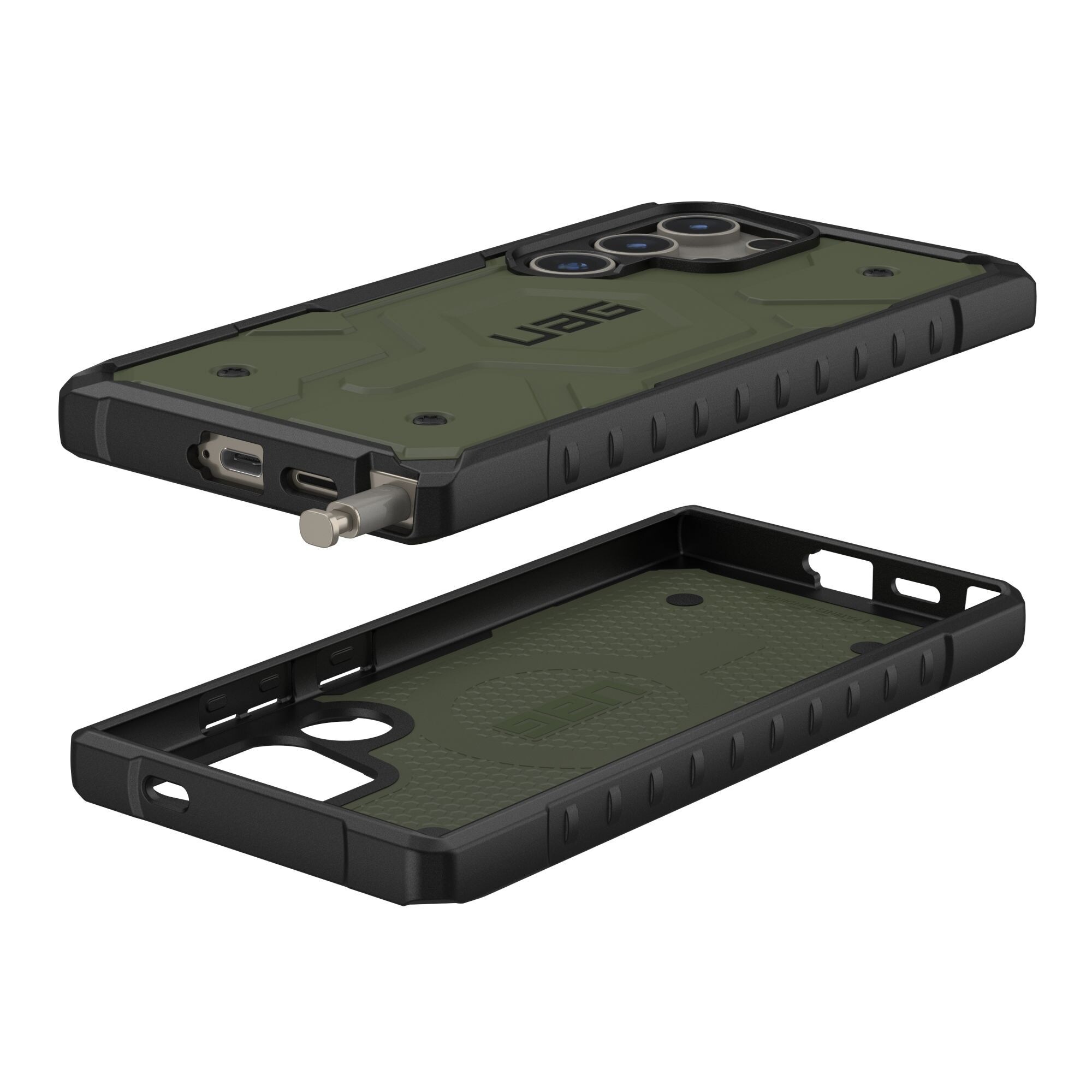 UAG Urban Armor Gear Pathfinder Case für Samsung Galaxy S24 Ultra olive drab