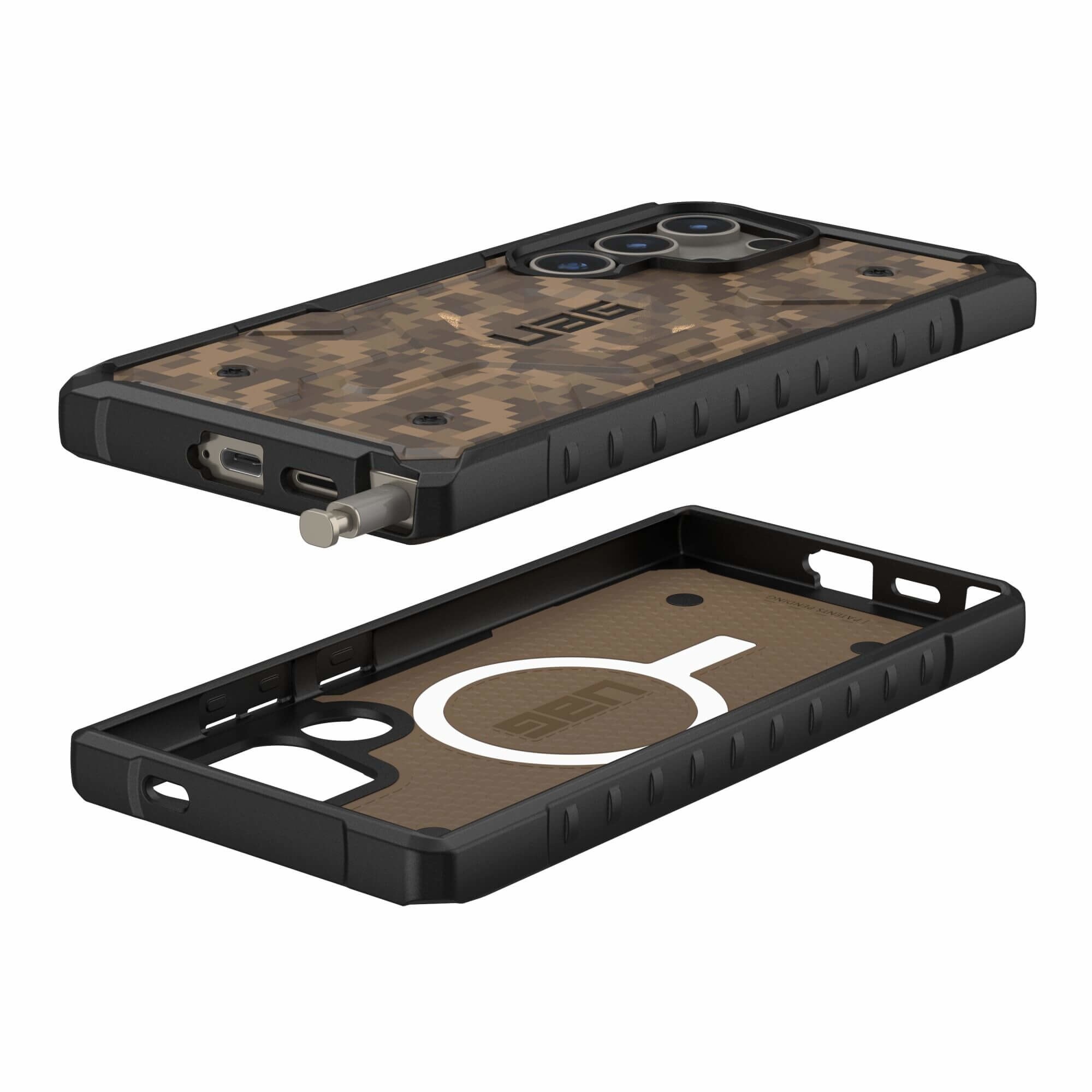 UAG Urban Armor Gear Pathfinder SE Magnet-Modul S24 Ultra digi camo dark earth