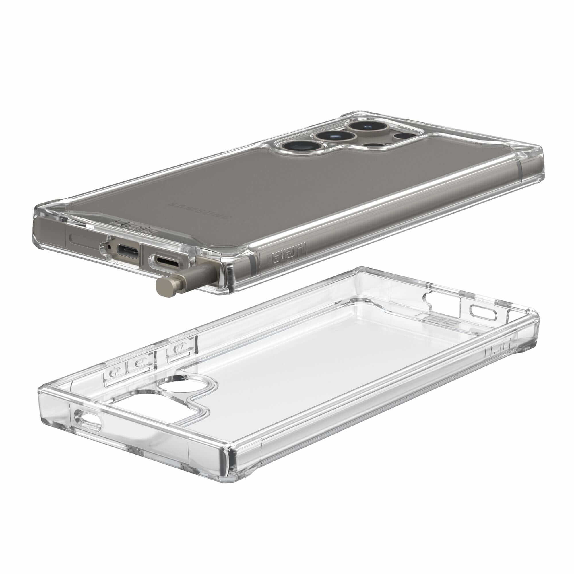 UAG Urban Armor Gear Plyo Case Samsung Galaxy S24 Ultra ice transparent