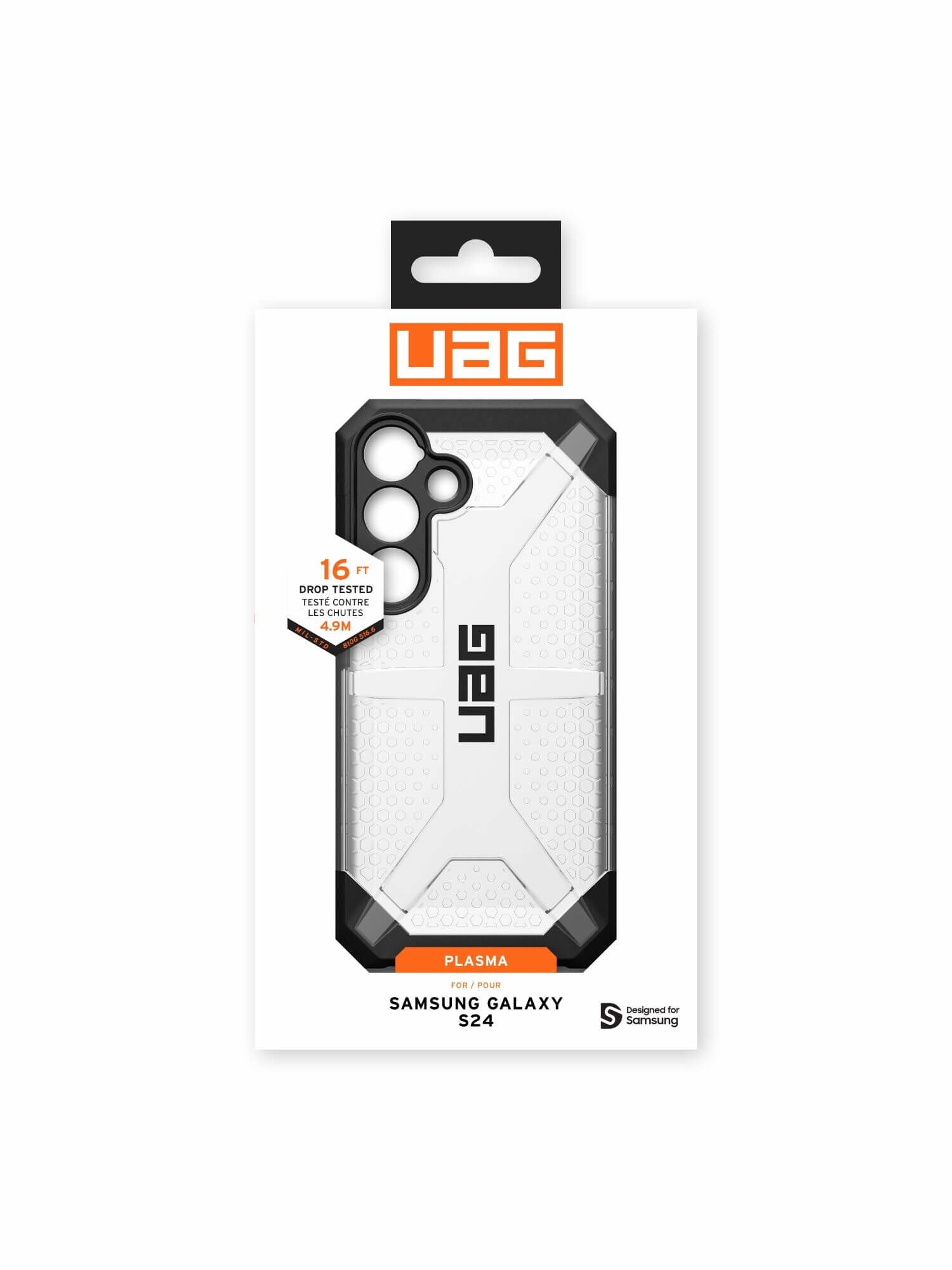 UAG Urban Armor Gear Plasma Case Samsung Galaxy S24 ice (transparent)