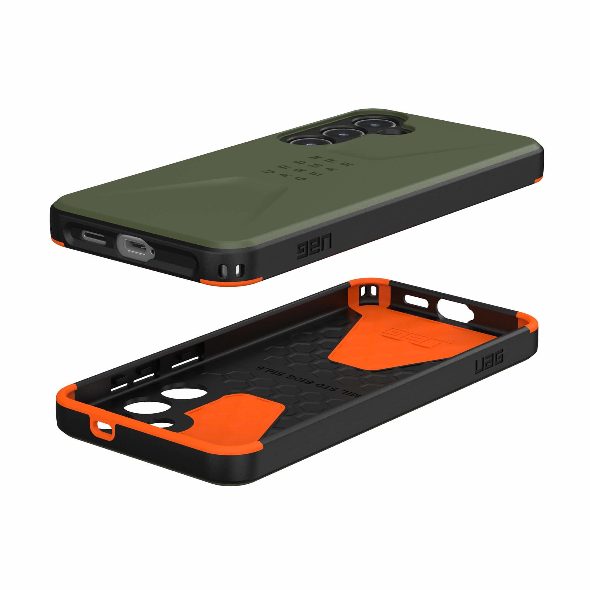 UAG Urban Armor Gear Civilian Case Samsung Galaxy S24+ olive drab