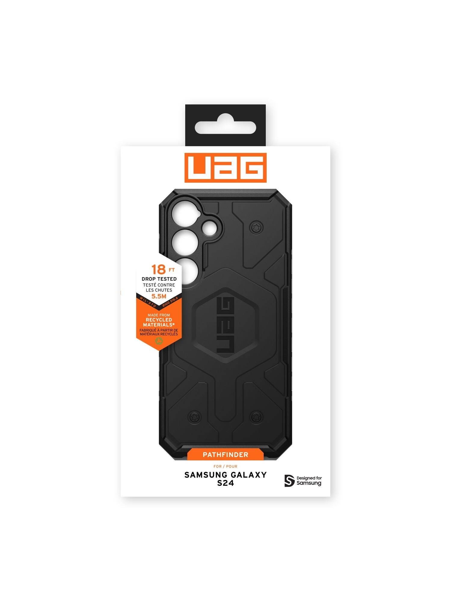 UAG Urban Armor Gear Pathfinder Case für Samsung Galaxy S24 schwarz