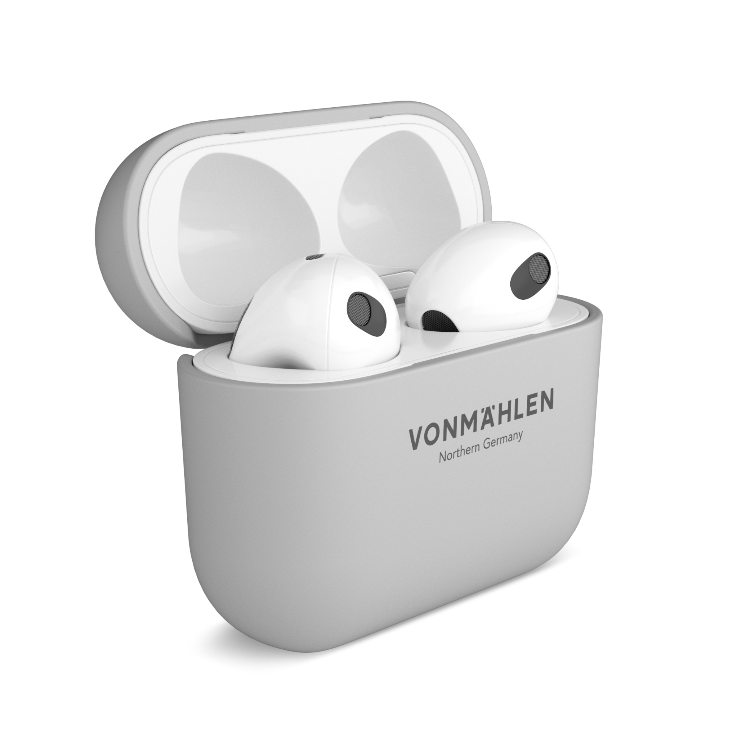 Vonmählen Thin Case for AirPods 3. Gen Light Gray