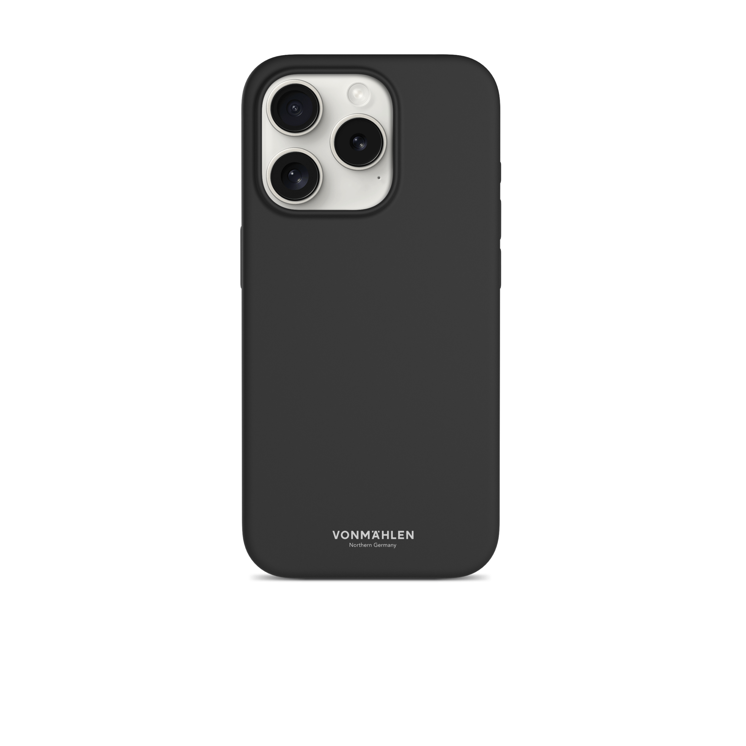 Vonmählen Eco Silicone Case for iPhone 15 Pro Black