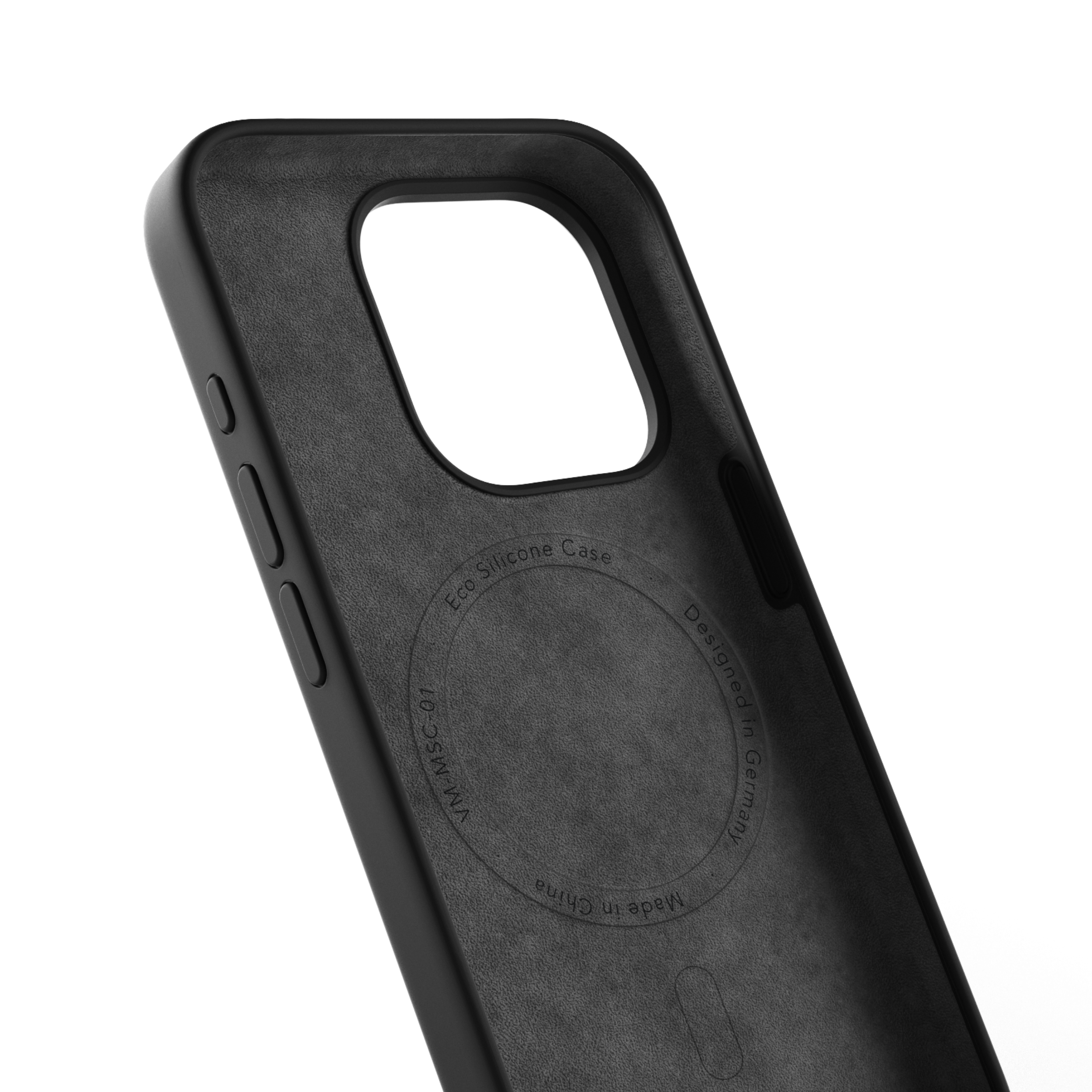 Vonmählen Eco Silicone Case for iPhone 15 Pro Black