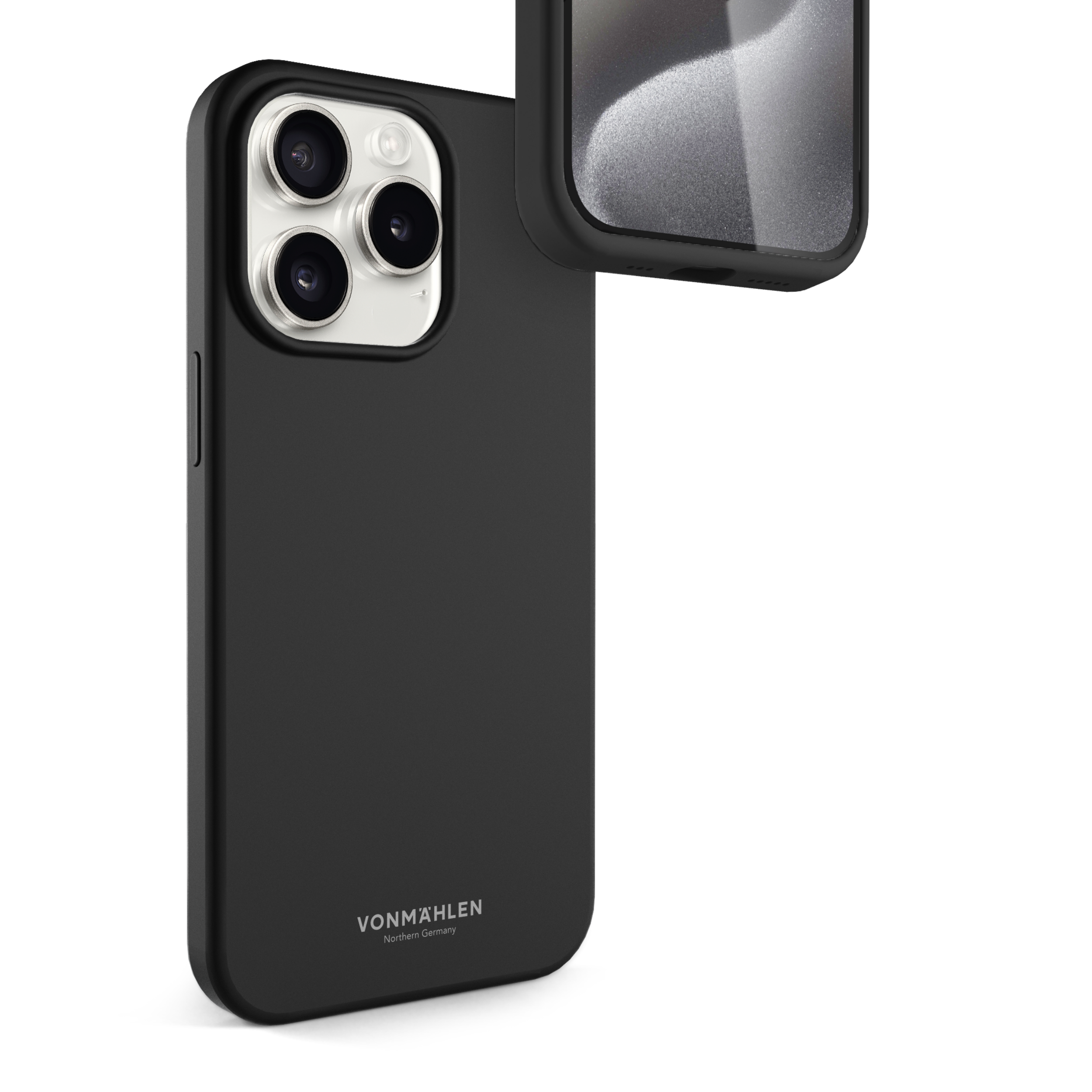 Vonmählen Eco Silicone Case for iPhone 15 Pro Black