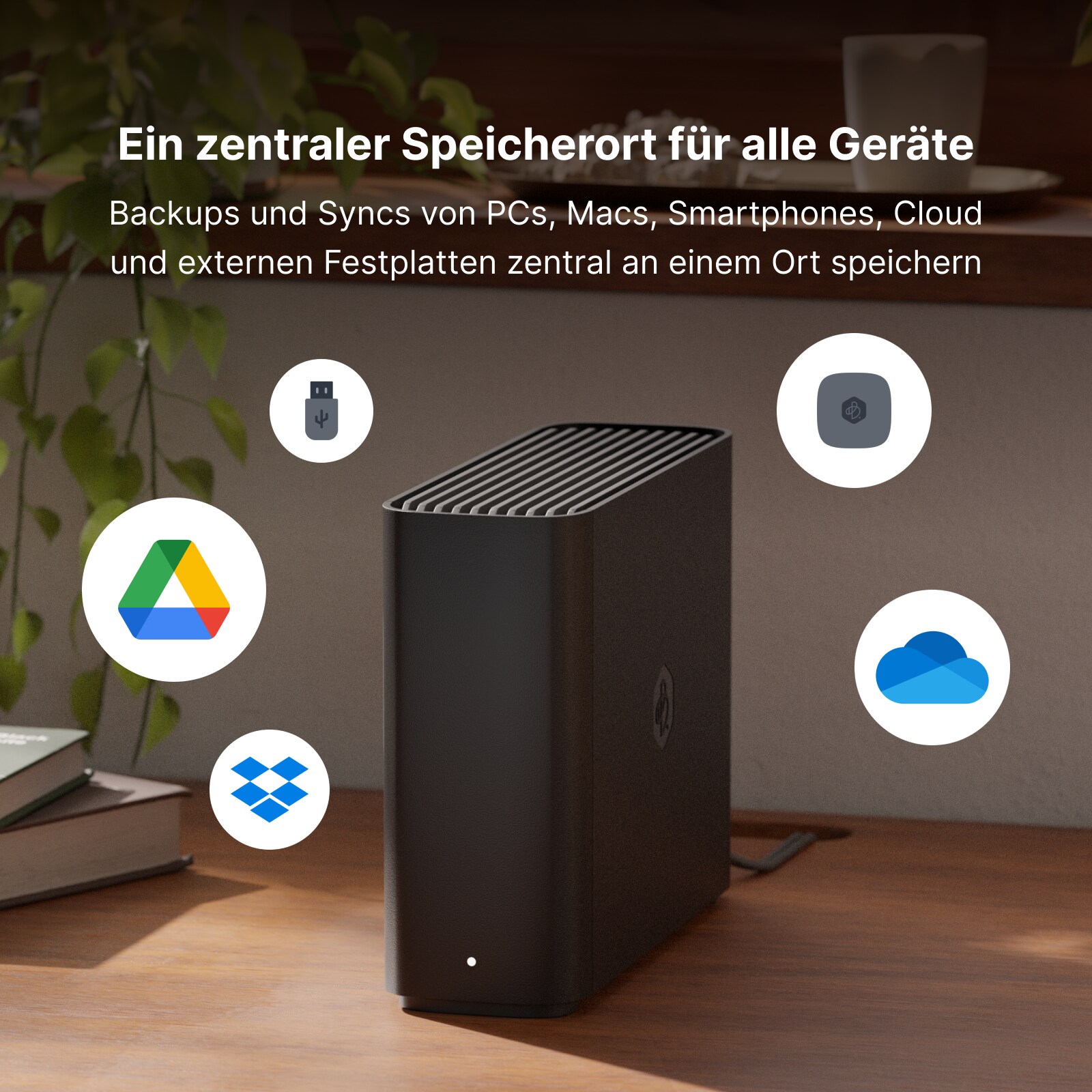 Synology BeeStation BST150-4T Netzwerkspeicher mit integrierter 4 TB Festplatte