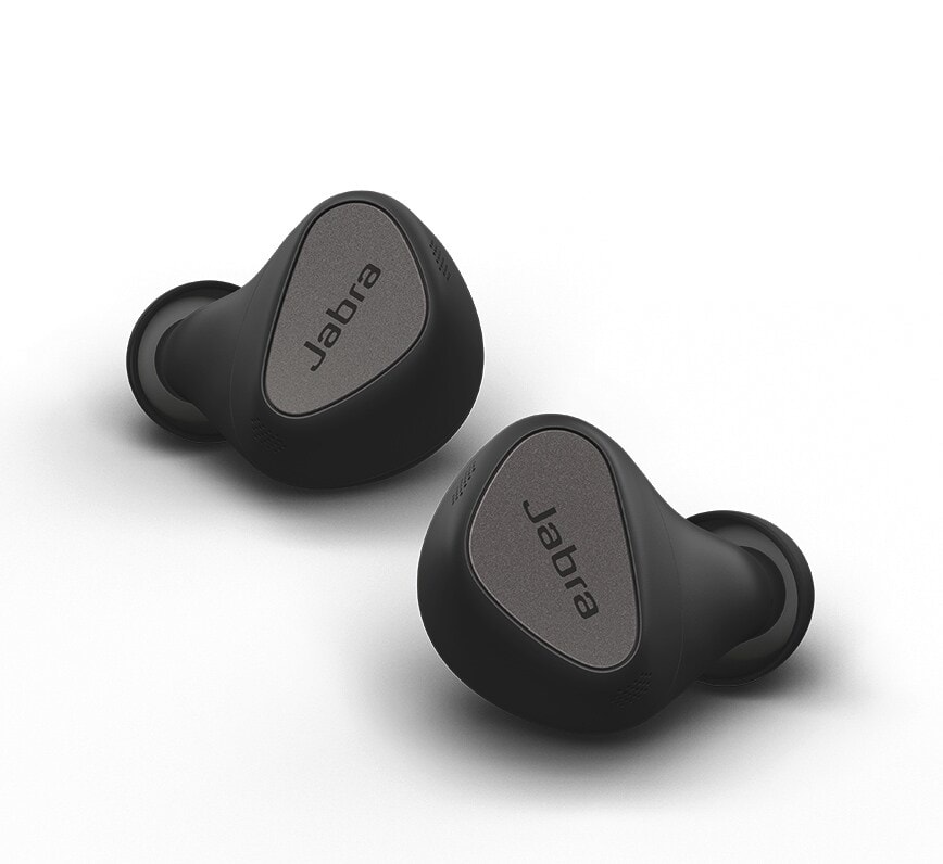 JABRA Elite 5 Bluetooth In-Ear Kopfhörer Titanium Schwarz