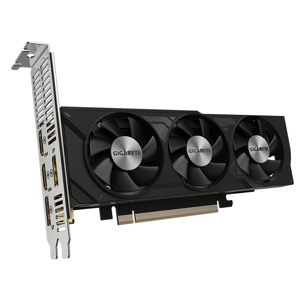 GIGABYTE GeForce RTX 4060 OC Low Profile 8GB GDDR6 Grafikkarte 2xHDMI 2xDP