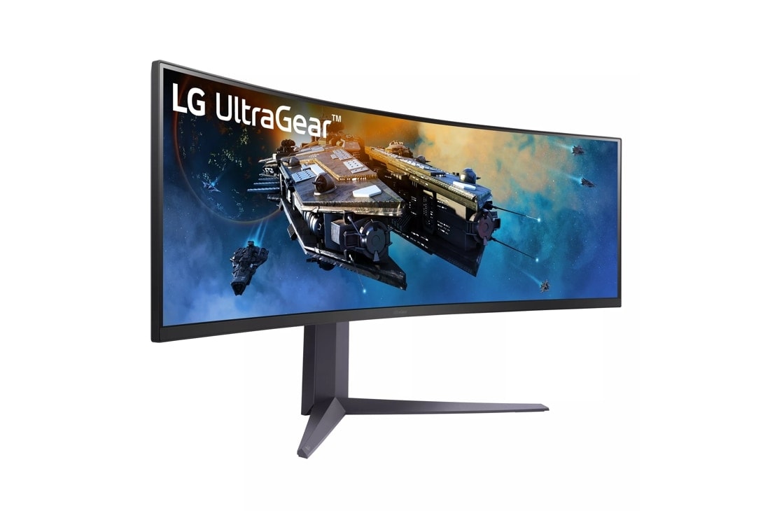 LG UltraGear 45GR65DC-B 113cm (44,5") 32:9 VA DQHD Curved Monitor HDMI/DP 200Hz