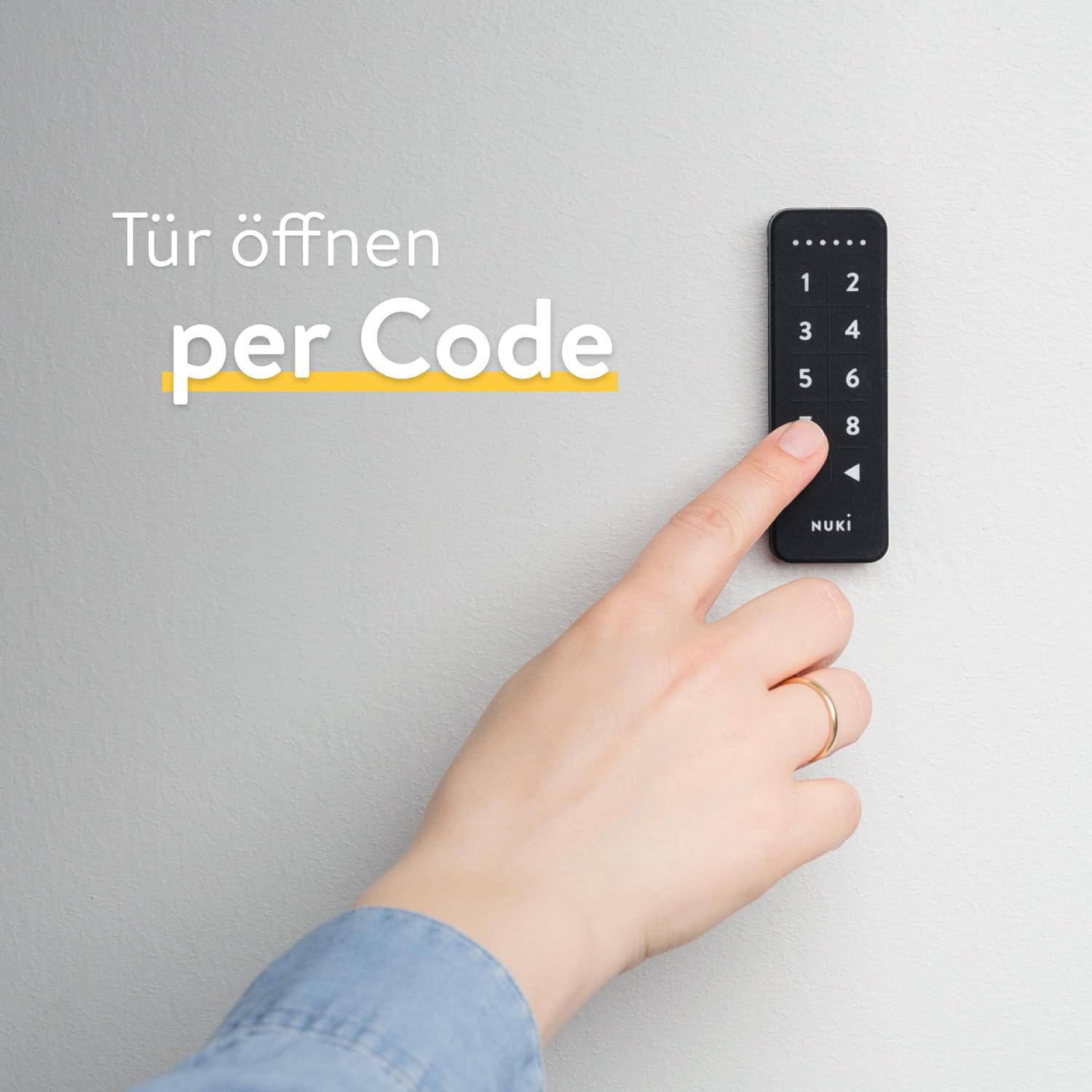 Nuki Keypad schwarz