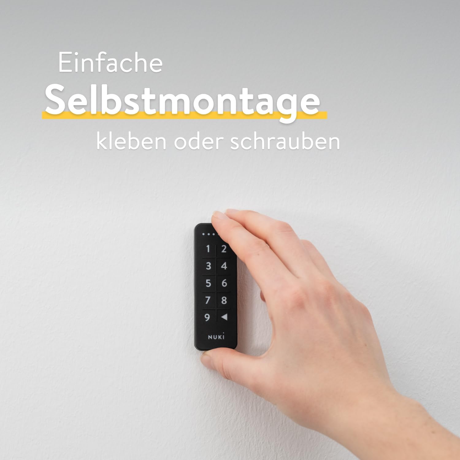 Nuki Keypad schwarz