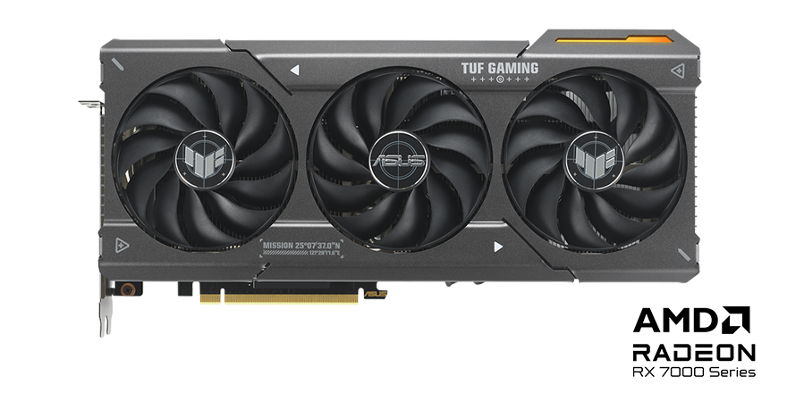 ASUS TUF Gaming Radeon RX 7600 XT OC Edition 16GB GDDR6 Grafikkarte