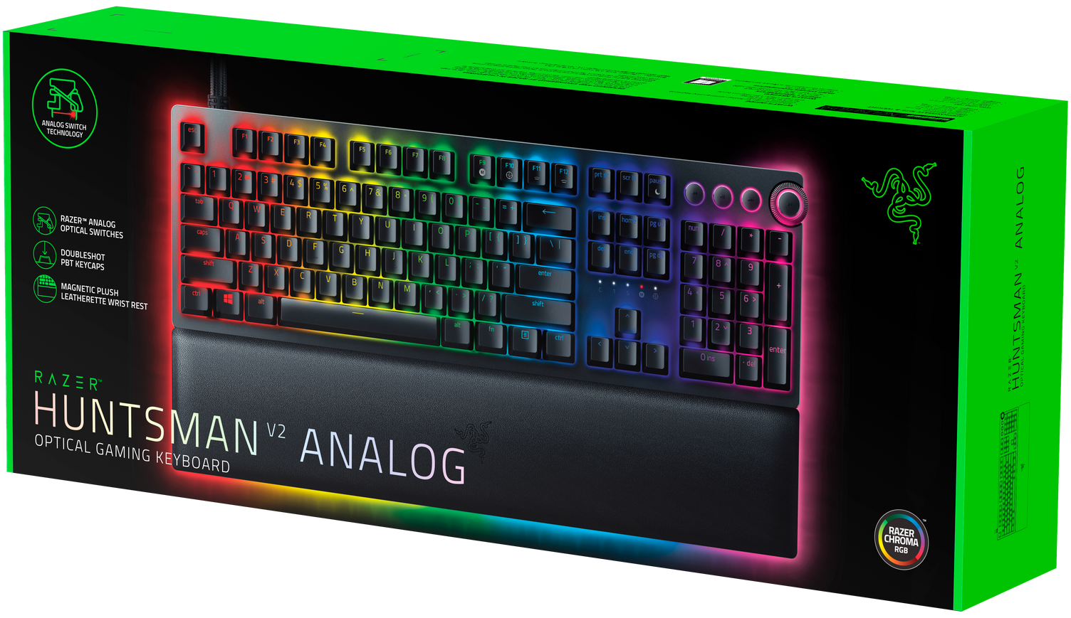 RAZER Huntsman V2 Analog Kabelgebundene Optische Gaming Tastatur