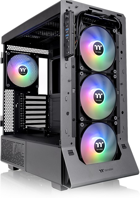 THERMALTAKE Ceres 500 TG ARGB Mid Tower Gehäuse Seitenfenster schwarz