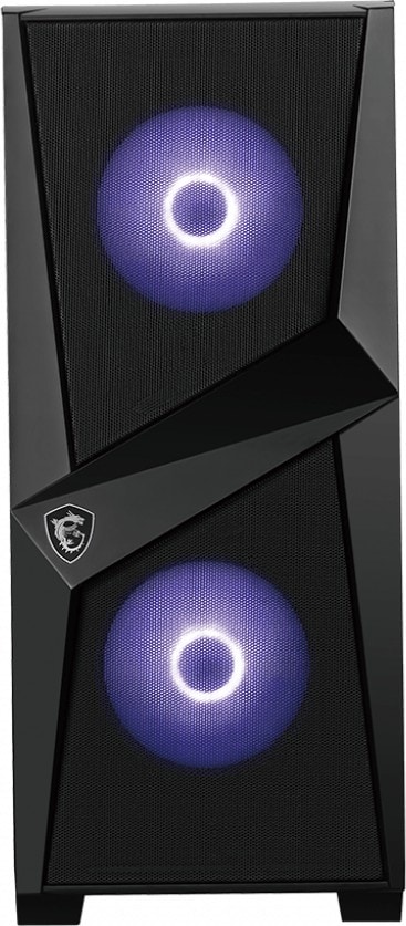 MSI MAG Forge 100M MIDI Tower Gaming Gehäuse, Echtglas Seitenfenster, RGB