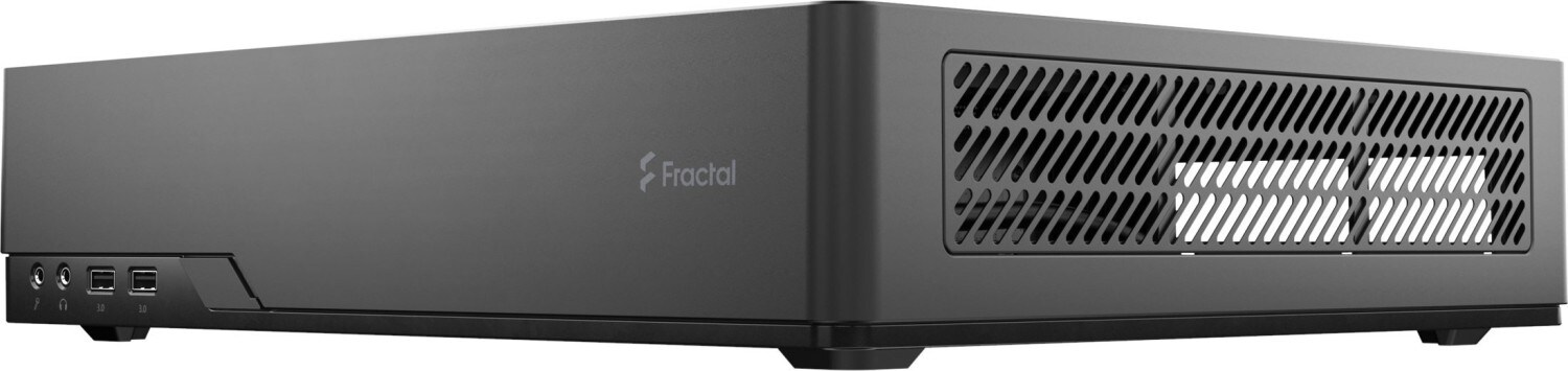 Fractal Design Node 202 Mini-ITX Gehäuse (mit 450Watt Netzteil) USB3.0