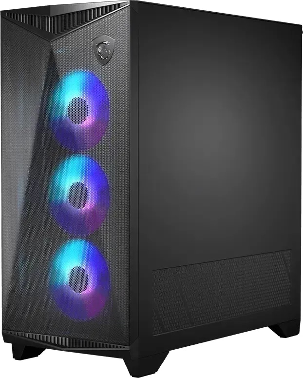 MSI MPG Gungnir 300R MIDI Tower Gaming Gehäuse, Echtglas Seitenfenster RGB Black