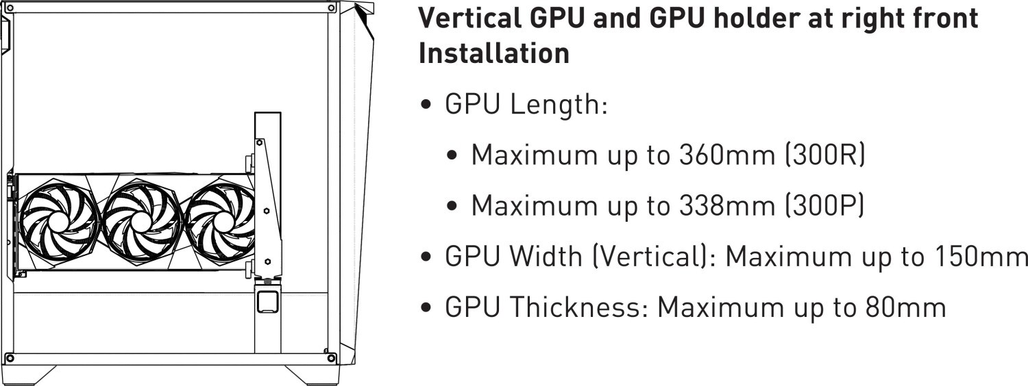 MSI MPG Gungnir 300R MIDI Tower Gaming Gehäuse, Echtglas Seitenfenster RGB Black